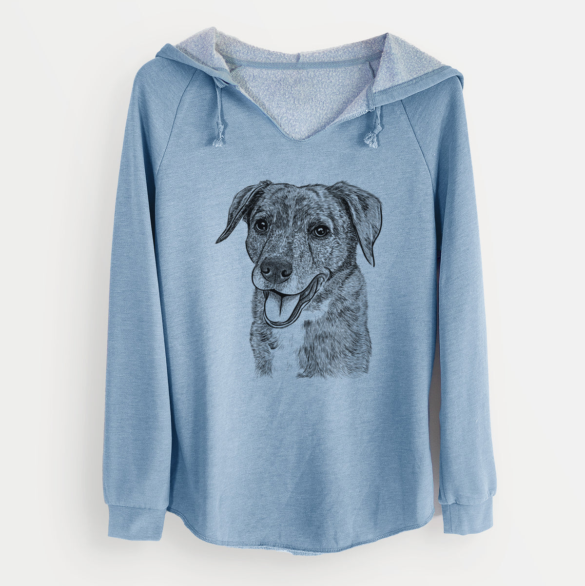 Bare Wally the Mixed Breed - Cali Wave Hooded Sweatshirt