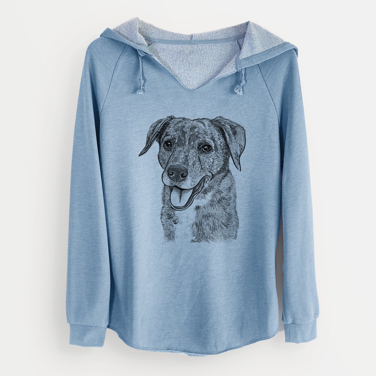 Bare Wally the Mixed Breed - Cali Wave Hooded Sweatshirt