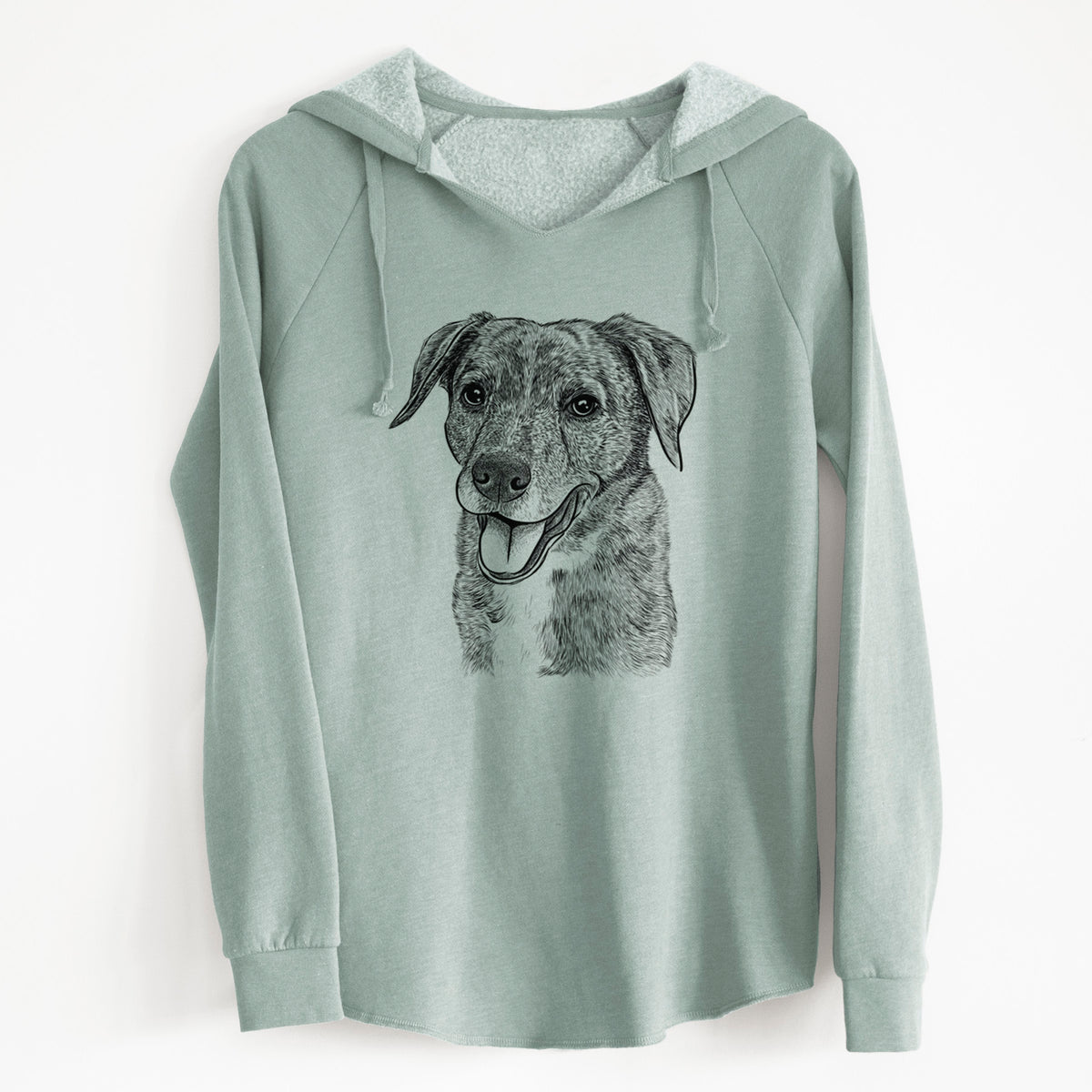 Bare Wally the Mixed Breed - Cali Wave Hooded Sweatshirt