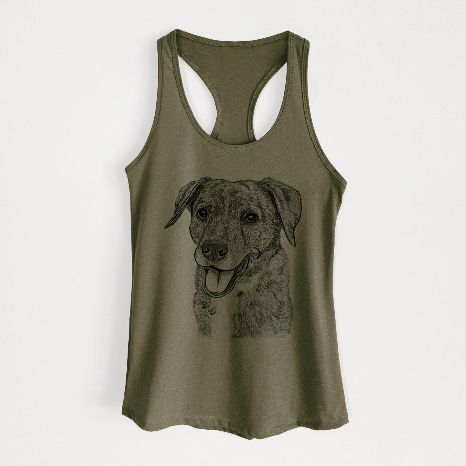 Wally the Mixed Breed - Women's Racerback Tanktop