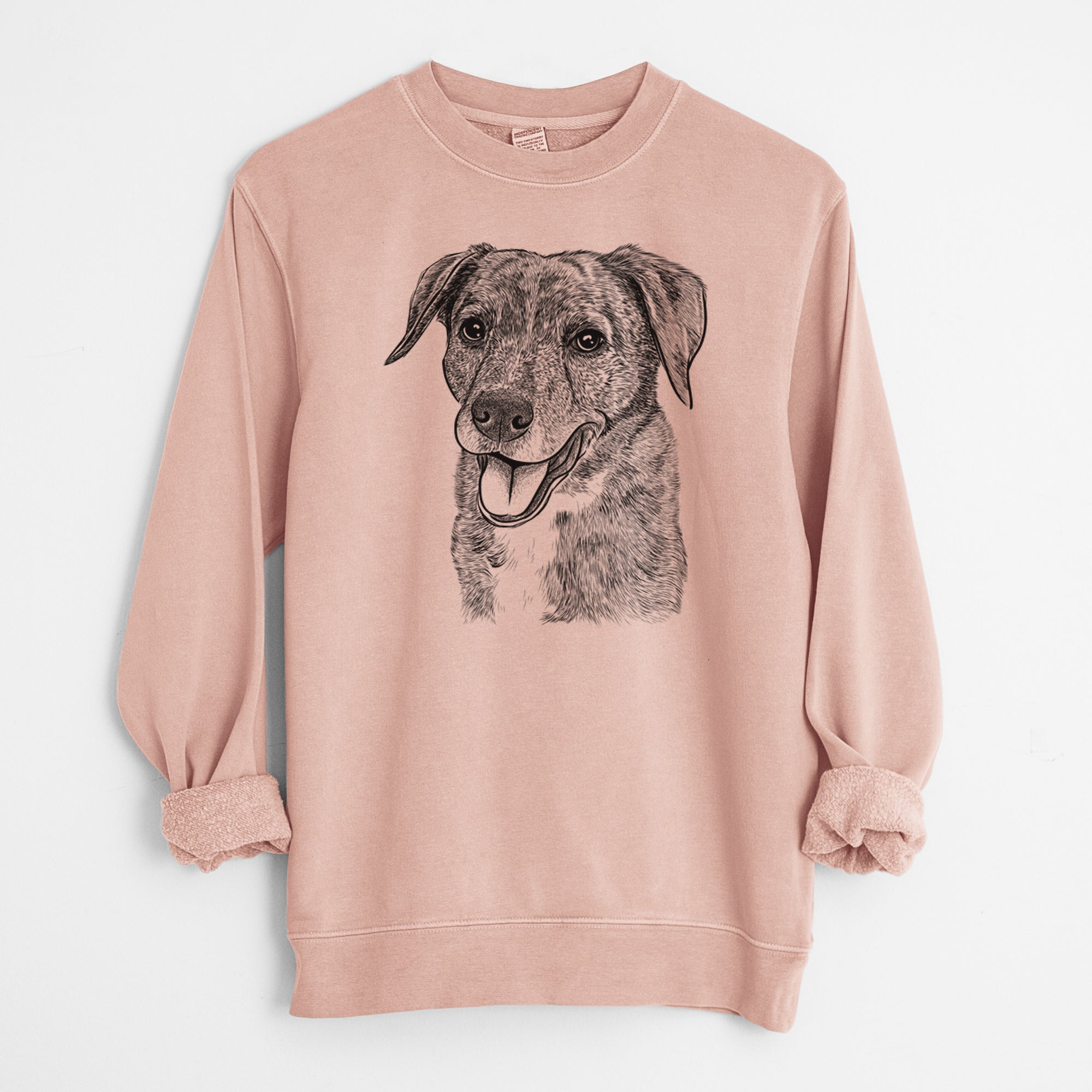 Bare Wally the Mixed Breed - Unisex Pigment Dyed Crew Sweatshirt