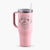 Wally the Pekingese - 40oz Tumbler with Handle