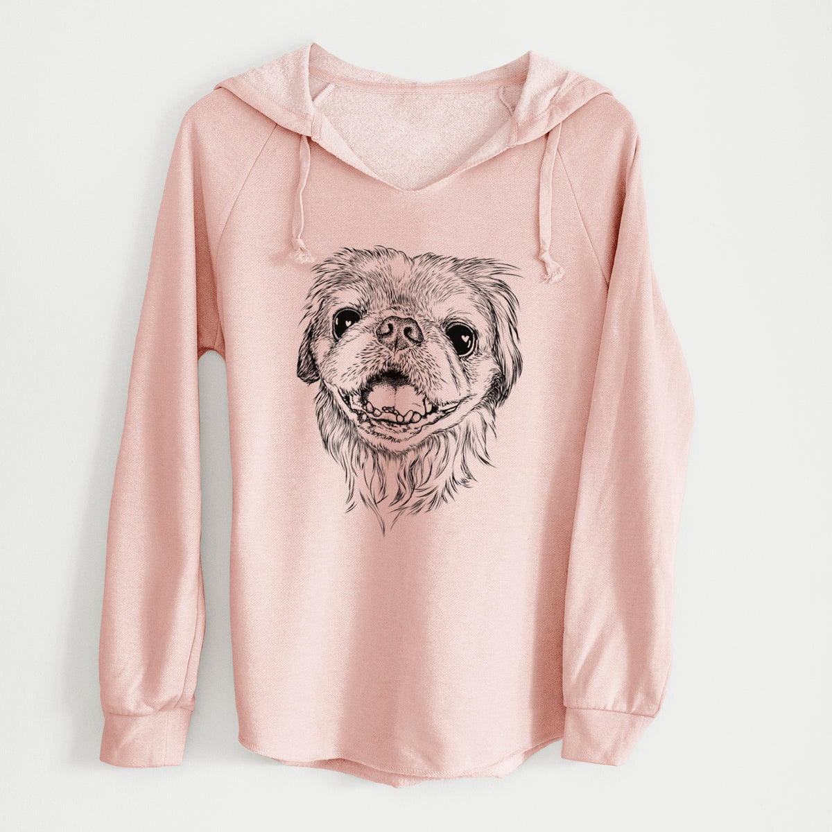 Bare Wally the Pekingese - Cali Wave Hooded Sweatshirt