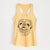 Wally the Pekingese - Women's Racerback Tanktop