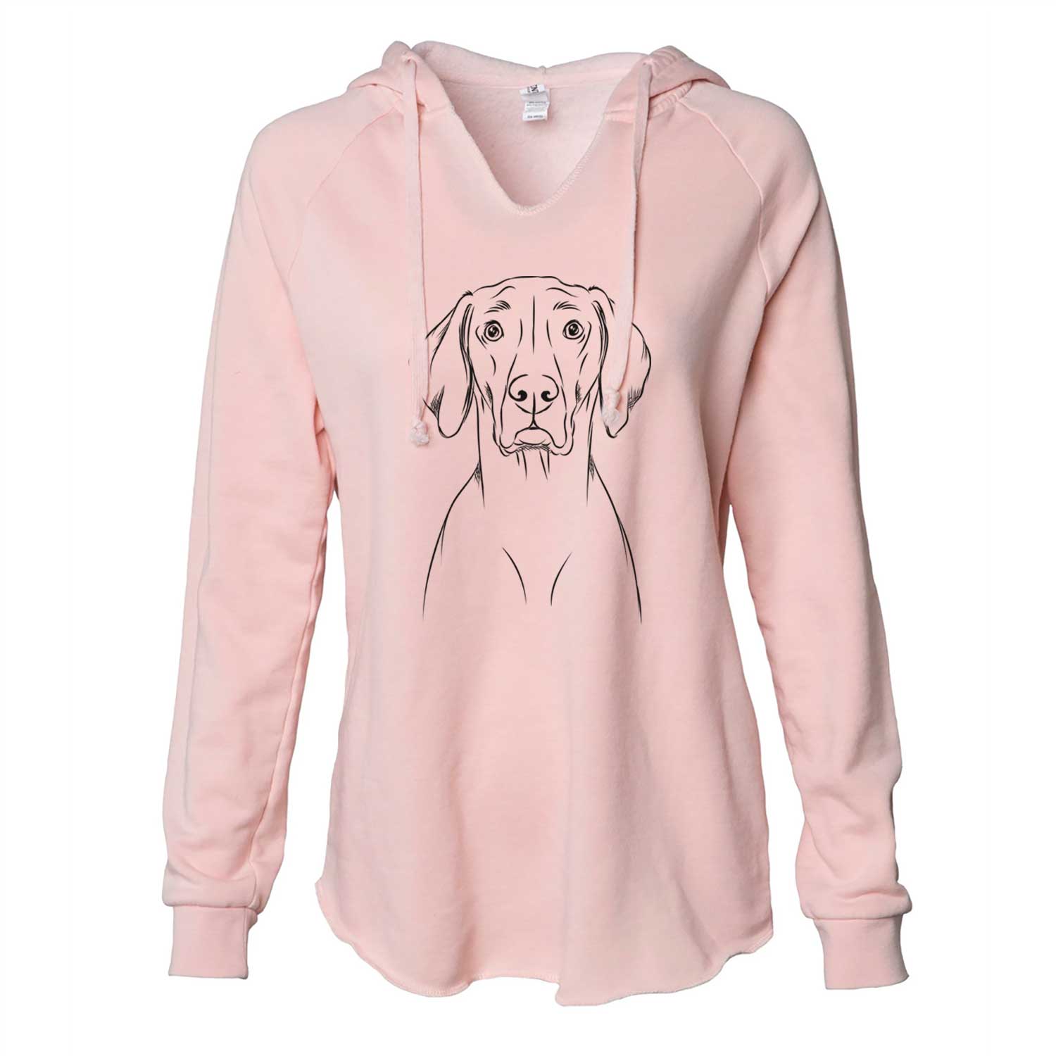 Walter the Weimaraner - Cali Wave Hooded Sweatshirt