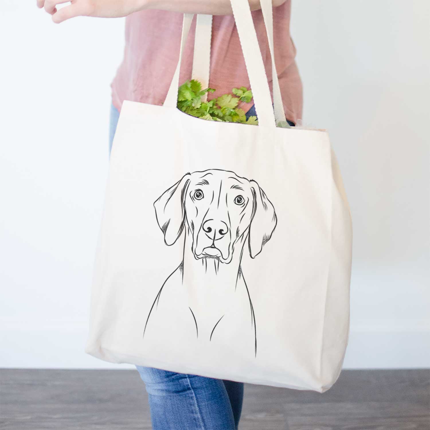 Walter the Weimaraner - Tote Bag