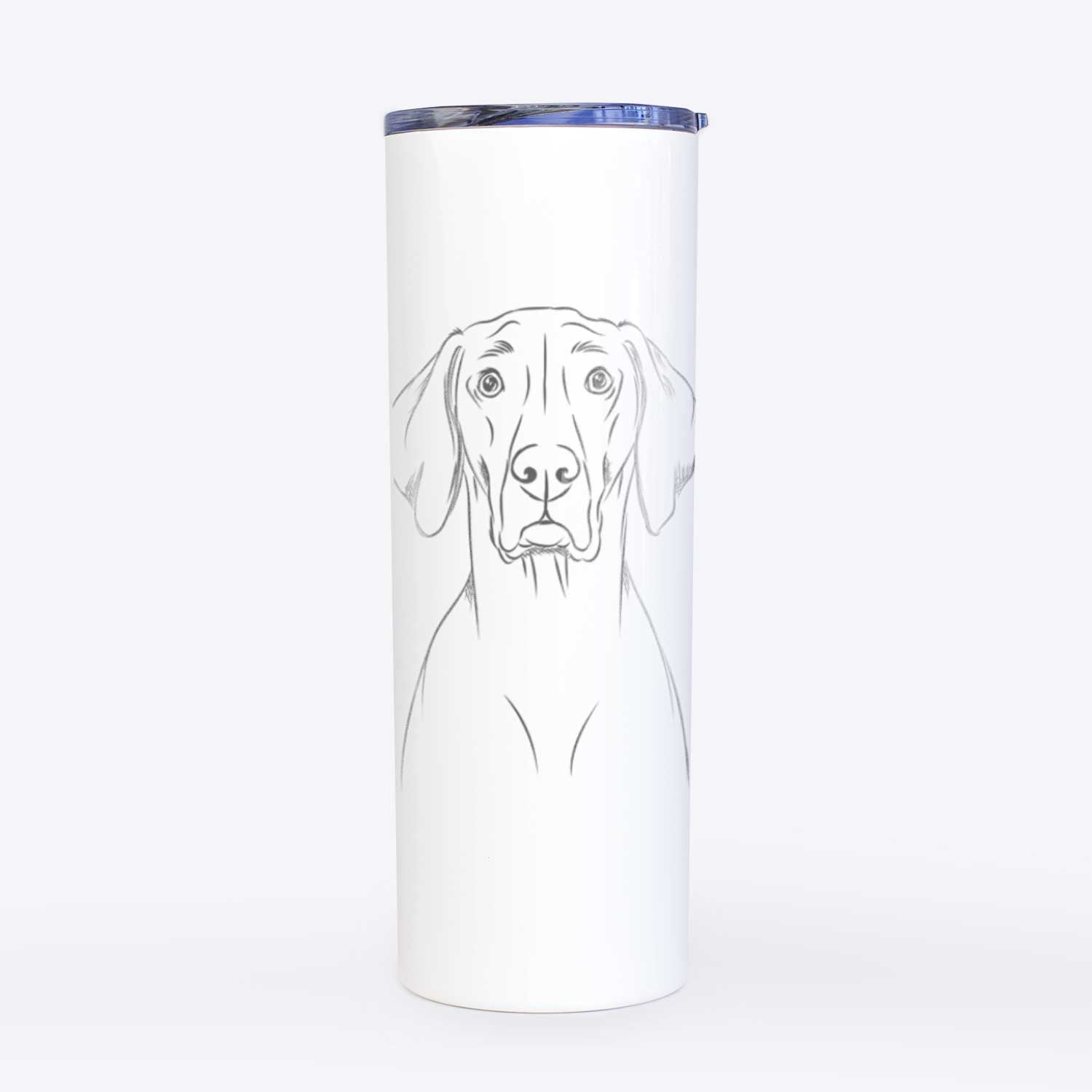 Walter the Weimaraner - 20oz Skinny Tumbler