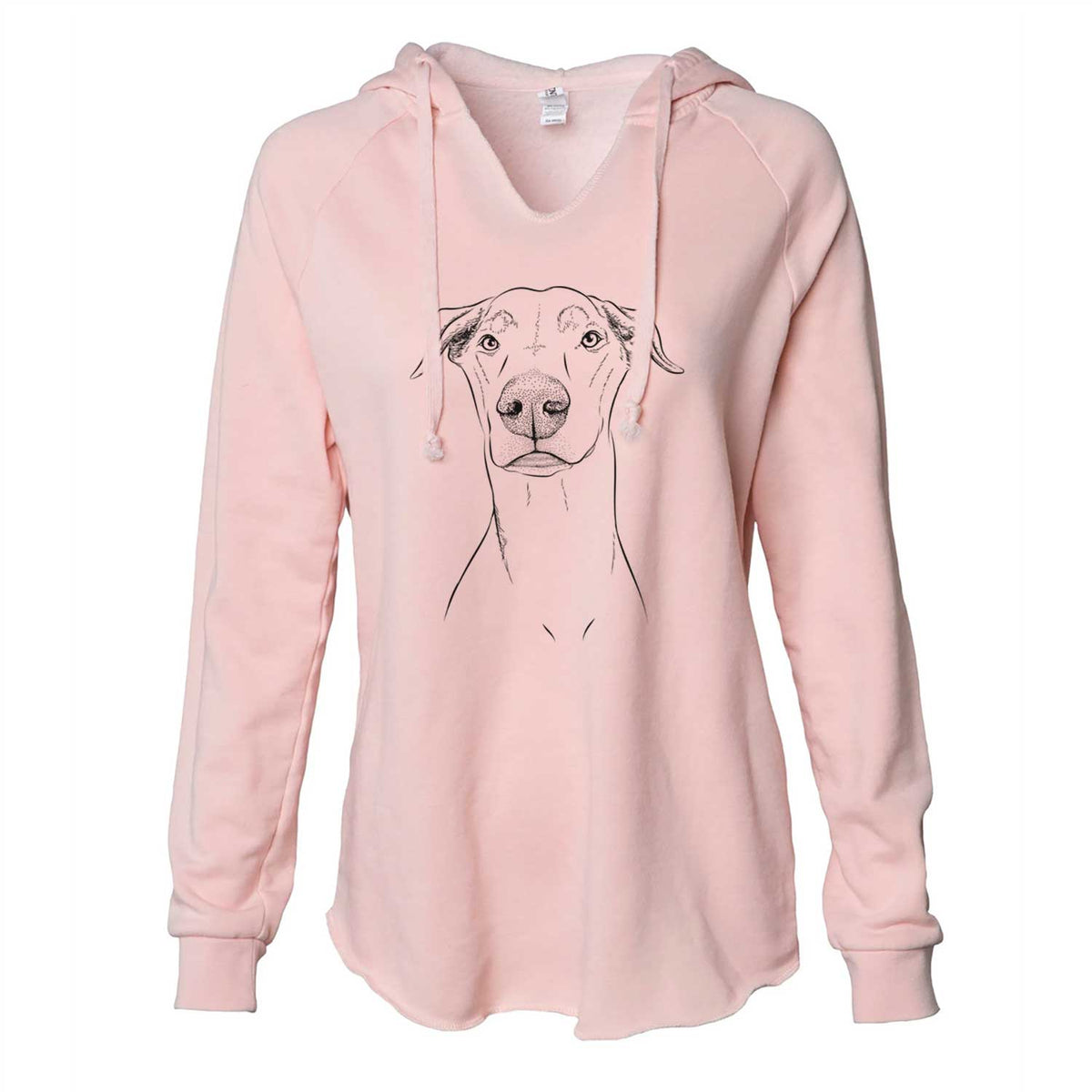 Walter the White Doberman Rescue - Cali Wave Hooded Sweatshirt