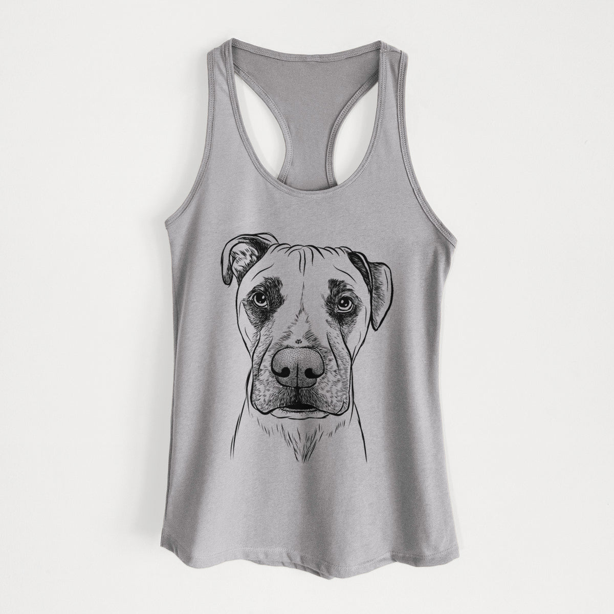 Waylon the Boxane - Women&#39;s Racerback Tanktop