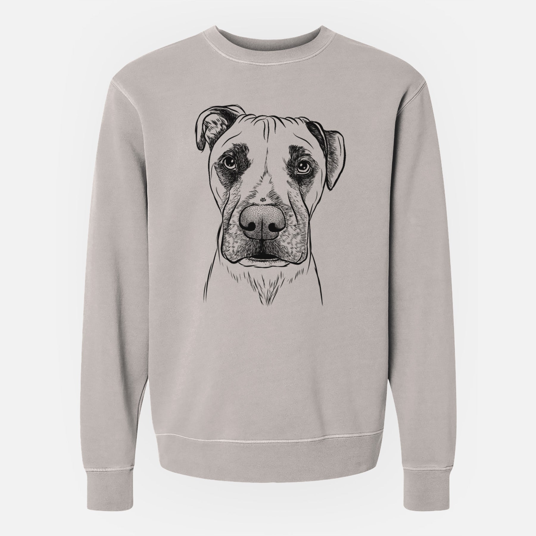 Bare Waylon the Boxane - Unisex Pigment Dyed Crew Sweatshirt