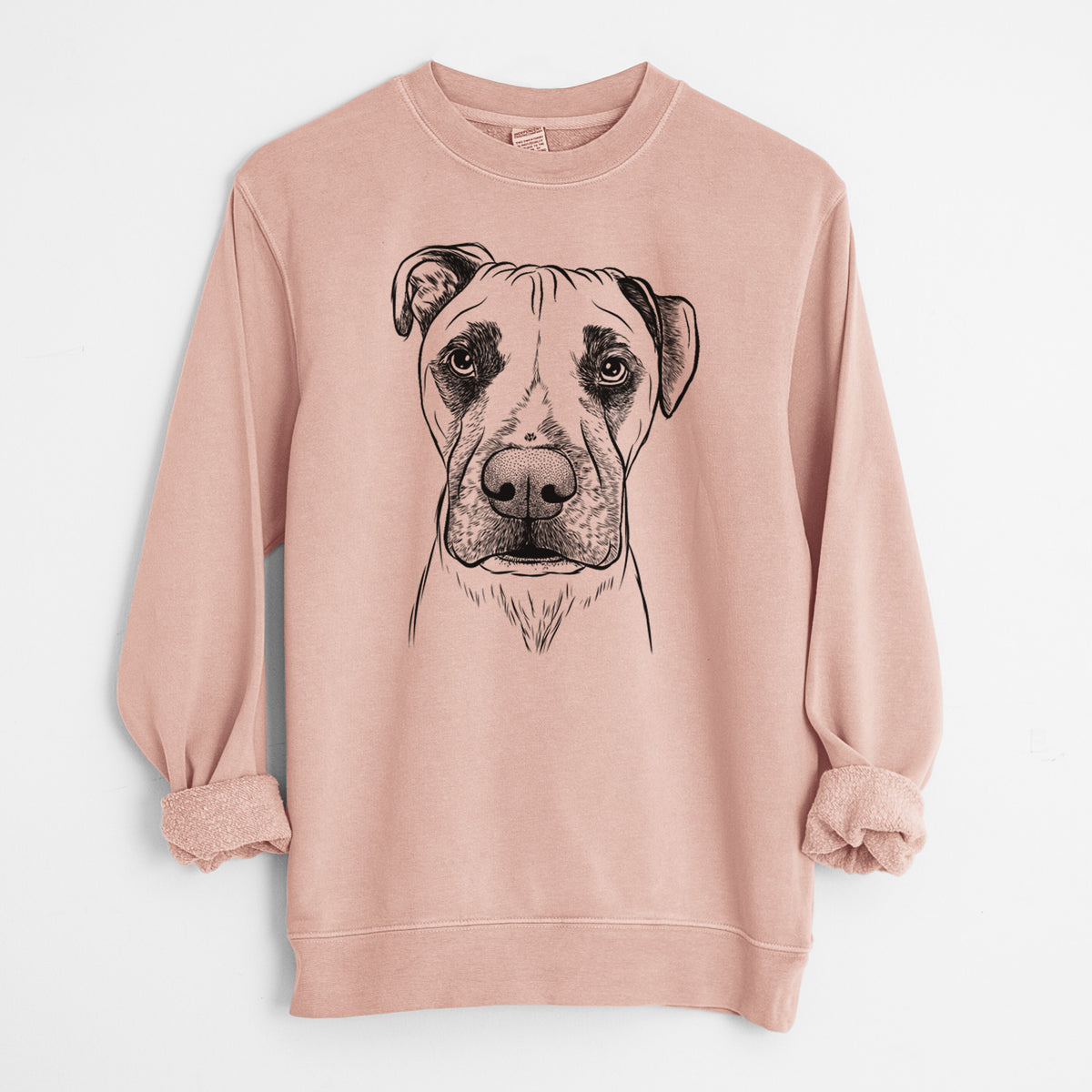 Bare Waylon the Boxane - Unisex Pigment Dyed Crew Sweatshirt