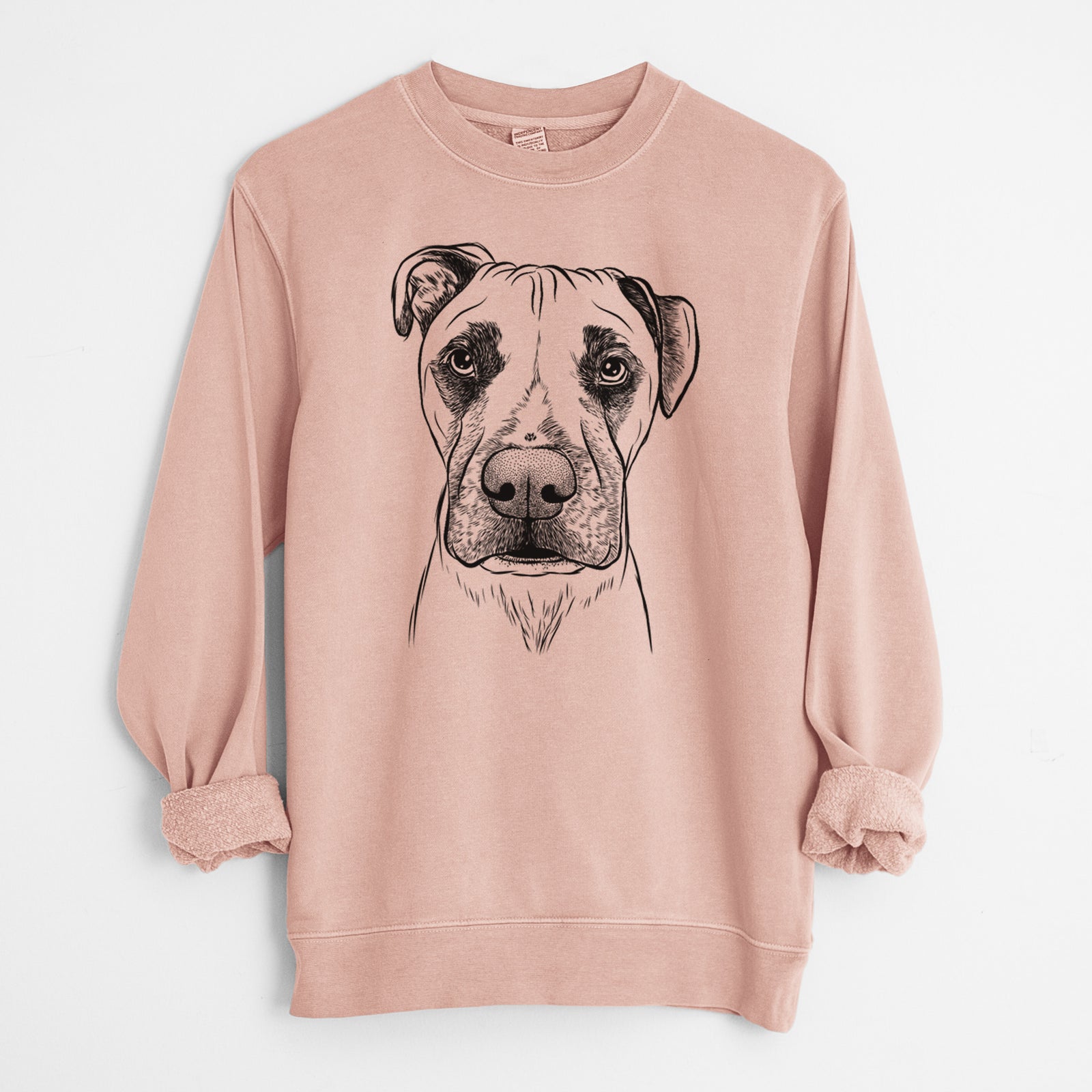 Bare Waylon the Boxane - Unisex Pigment Dyed Crew Sweatshirt