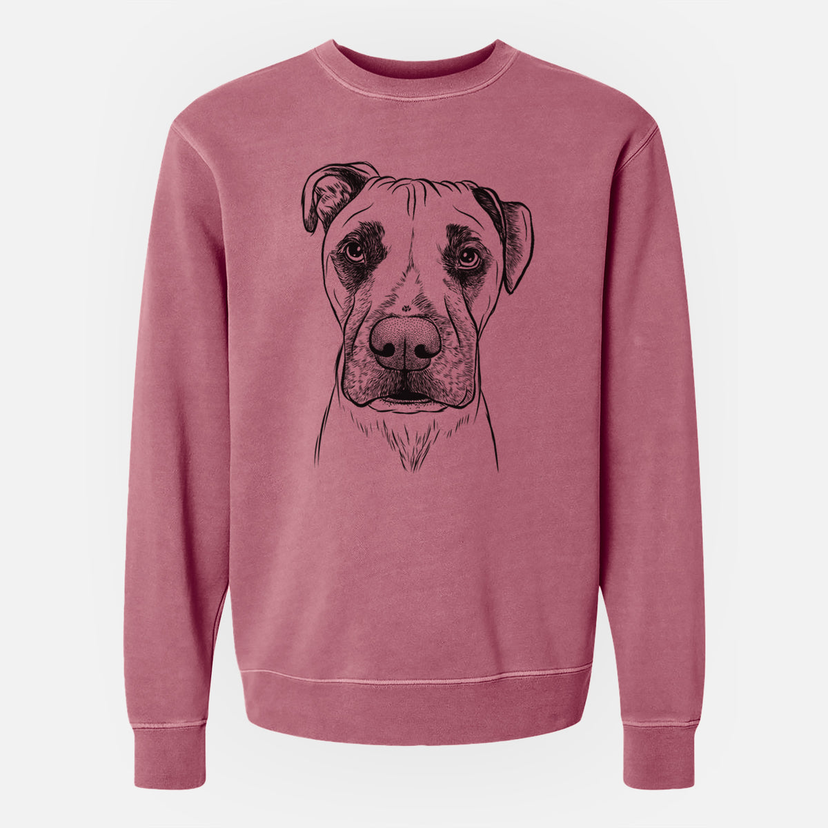 Bare Waylon the Boxane - Unisex Pigment Dyed Crew Sweatshirt