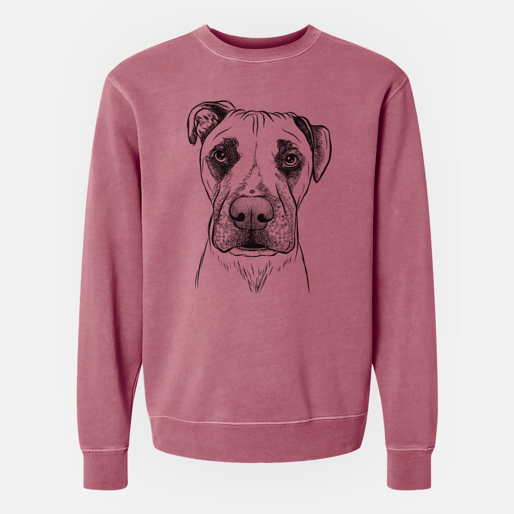 Bare Waylon the Boxane - Unisex Pigment Dyed Crew Sweatshirt