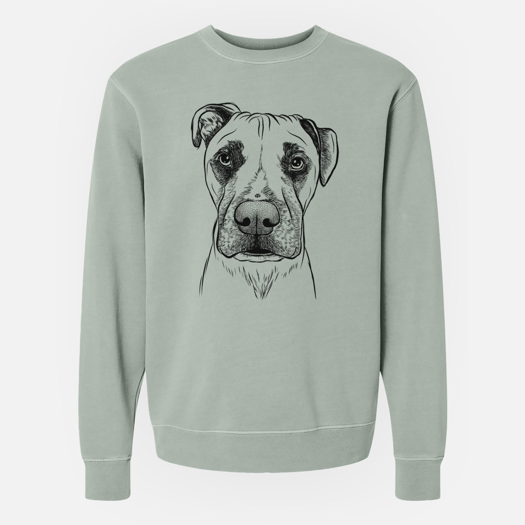 Bare Waylon the Boxane - Unisex Pigment Dyed Crew Sweatshirt