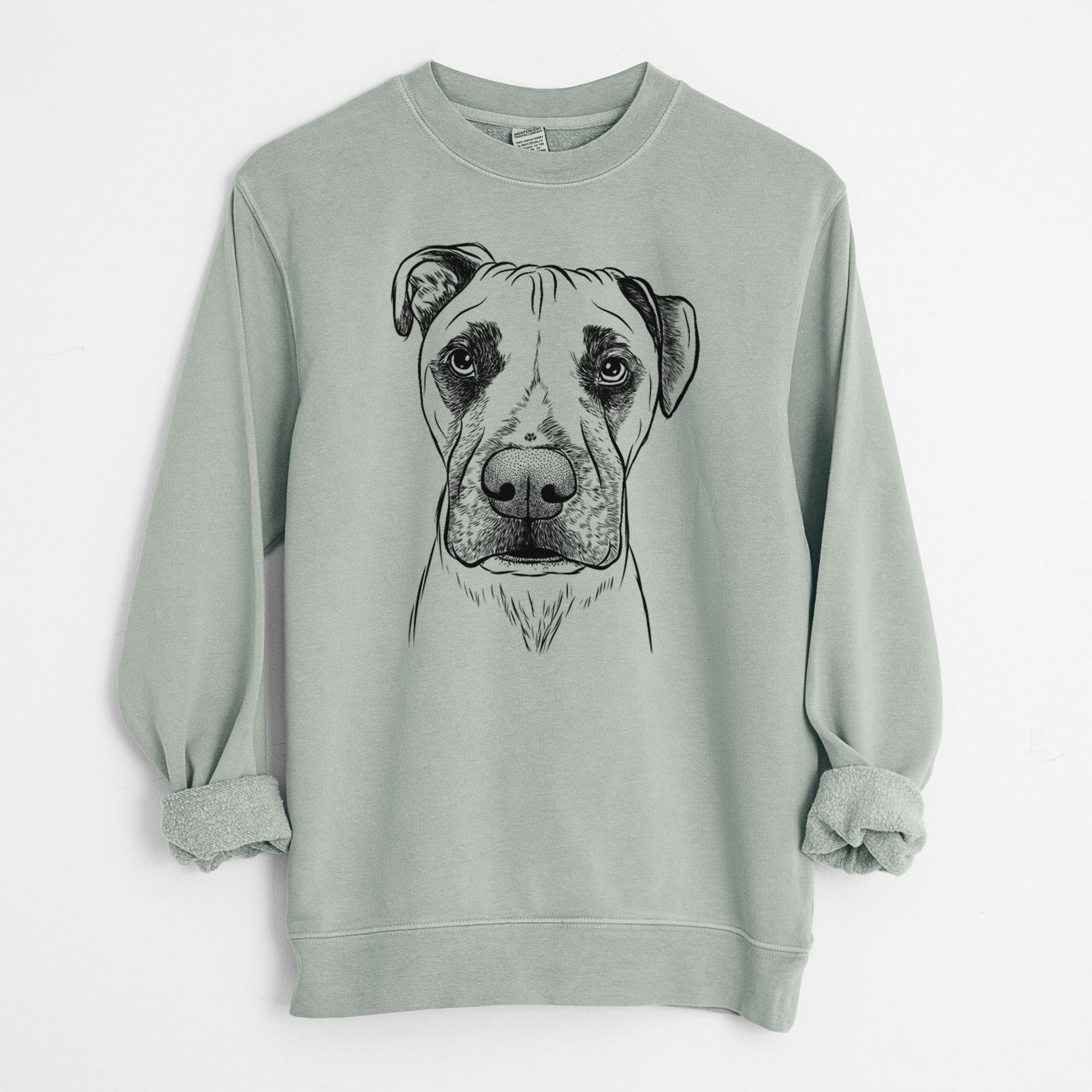 Bare Waylon the Boxane - Unisex Pigment Dyed Crew Sweatshirt