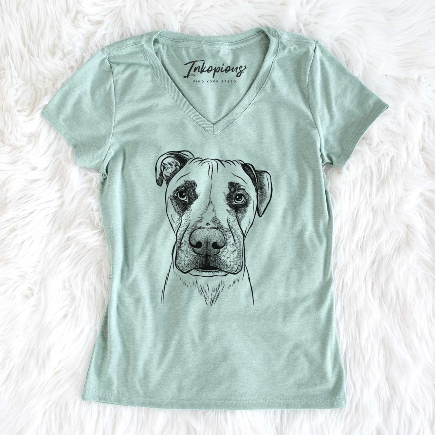 Bare Waylon the Boxane - Women's V-neck Shirt