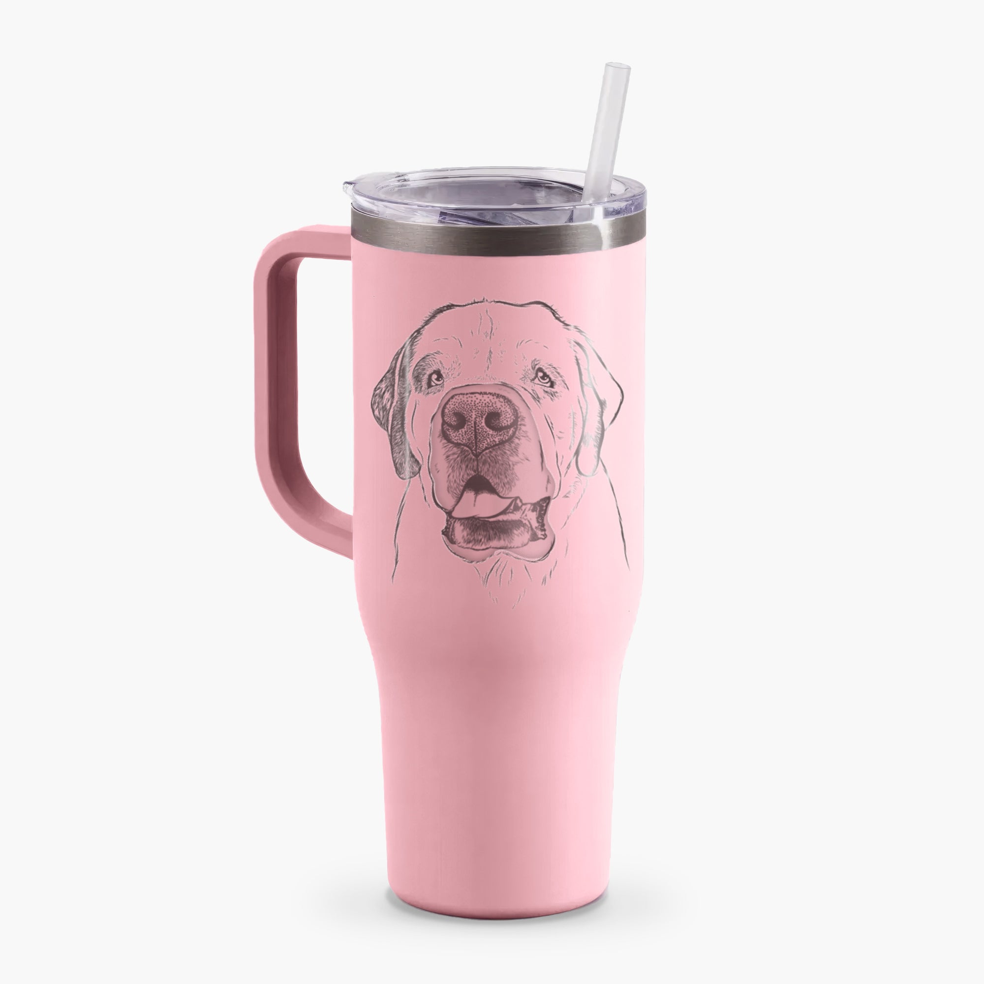 Wendy the Saint Bernard - 40oz Tumbler with Handle