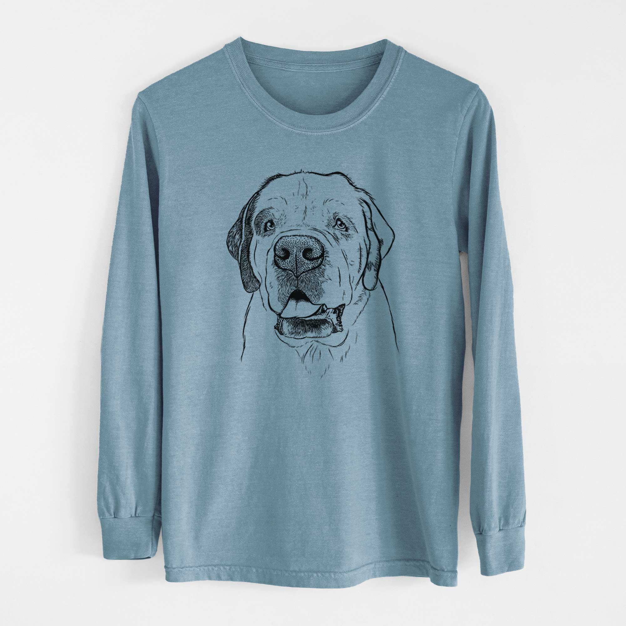 Bare Wendy the Saint Bernard - Heavyweight 100% Cotton Long Sleeve