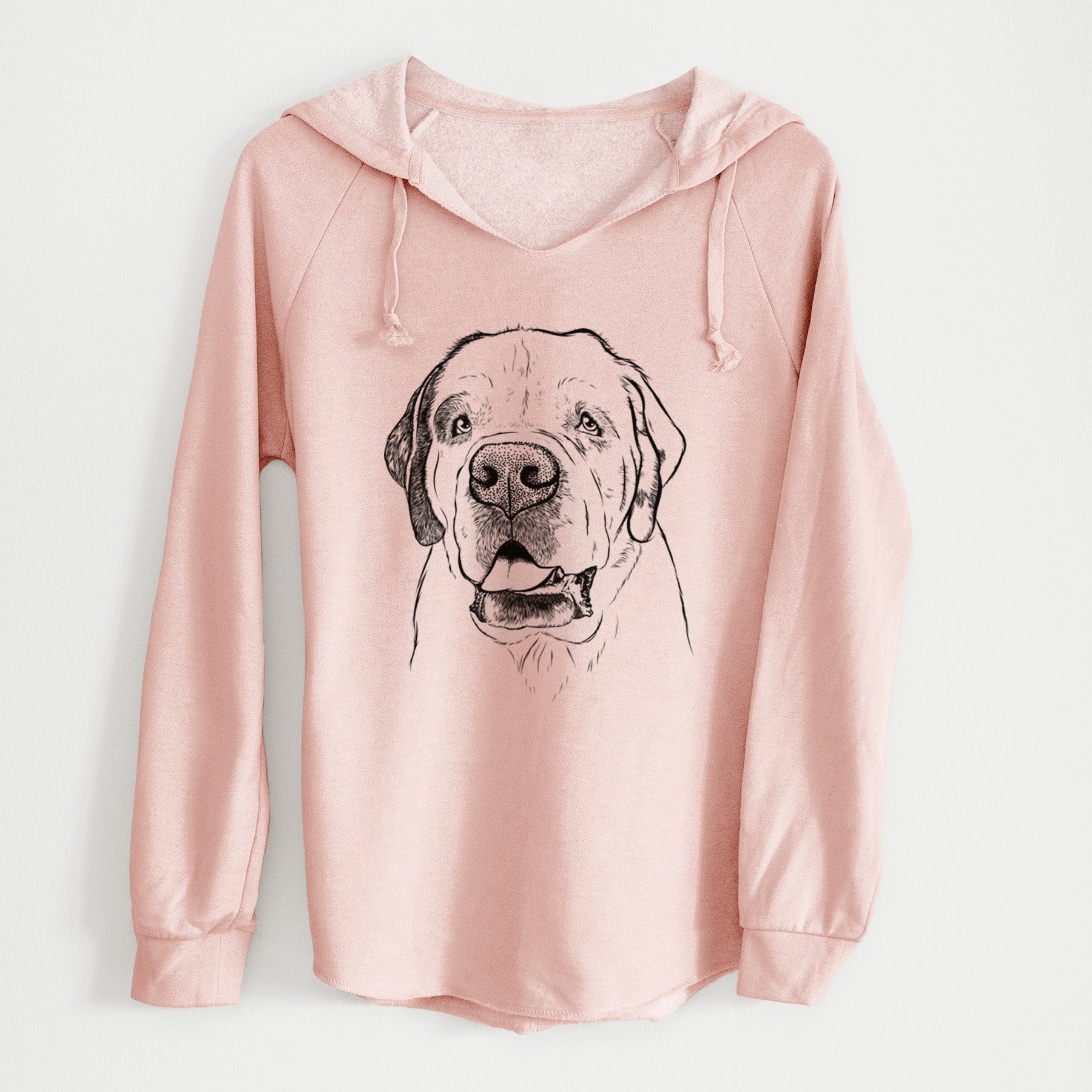 Bare Wendy the Saint Bernard - Cali Wave Hooded Sweatshirt