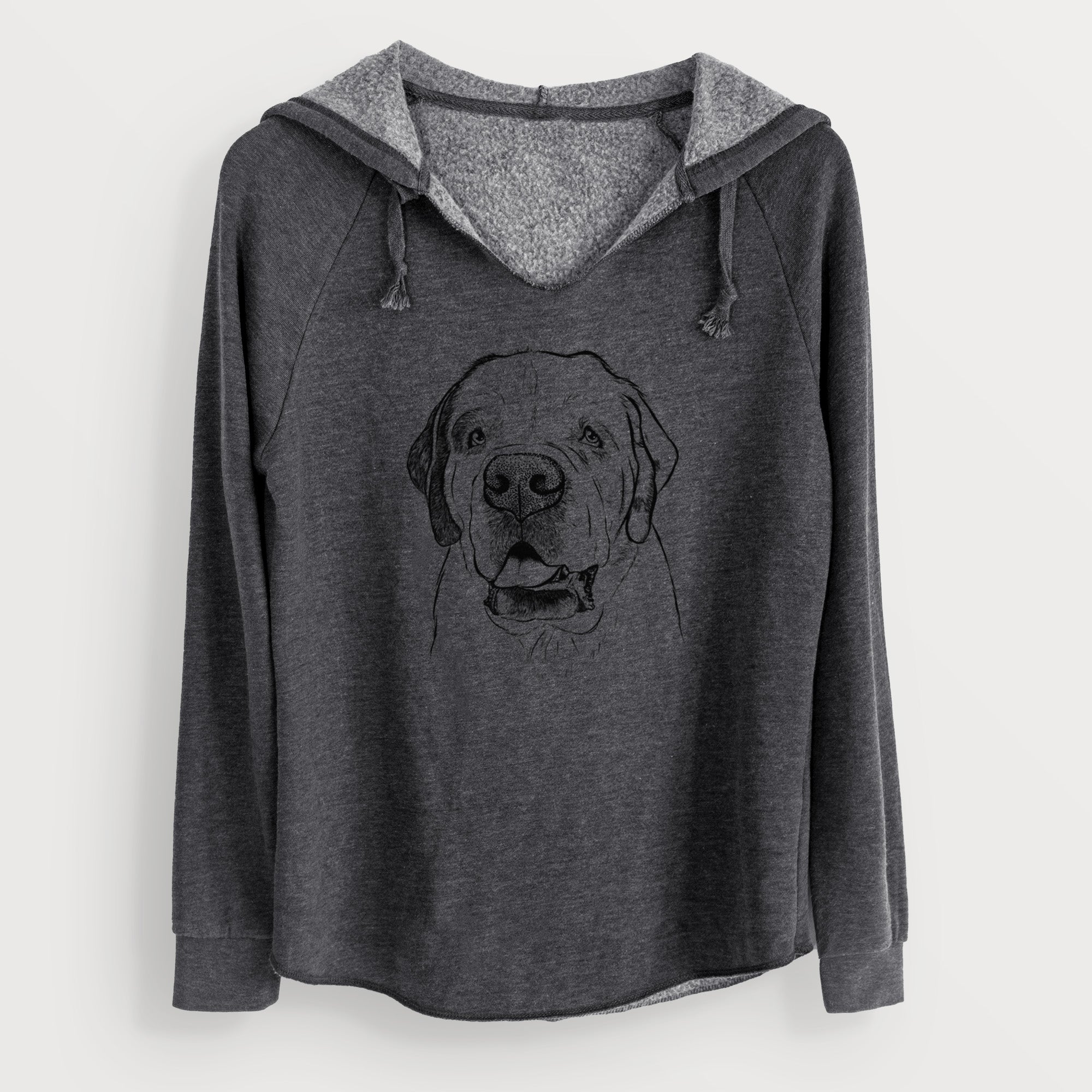 Bare Wendy the Saint Bernard - Cali Wave Hooded Sweatshirt