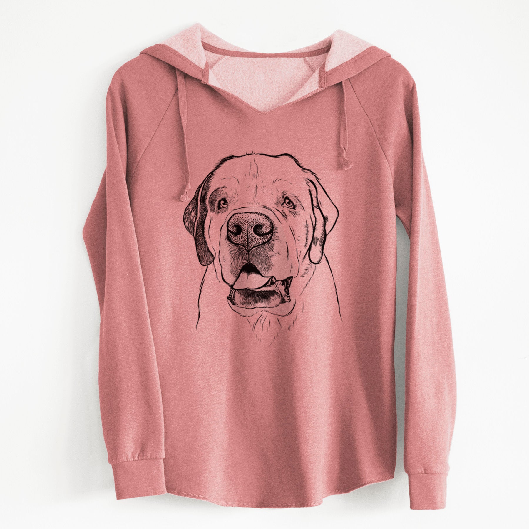 Bare Wendy the Saint Bernard - Cali Wave Hooded Sweatshirt