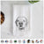 Wendy the Saint Bernard Decorative Hand Towel