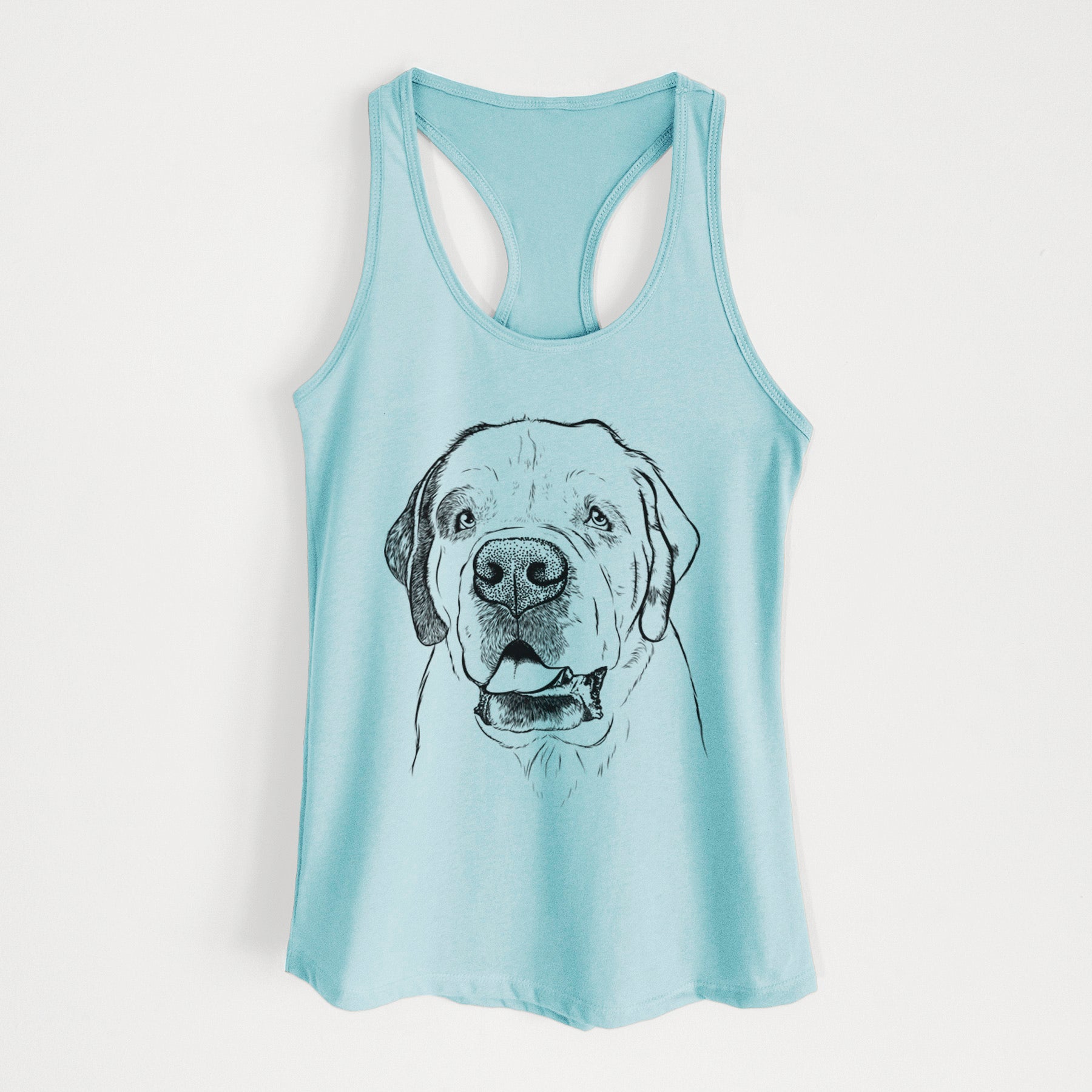 Wendy the Saint Bernard - Women's Racerback Tanktop