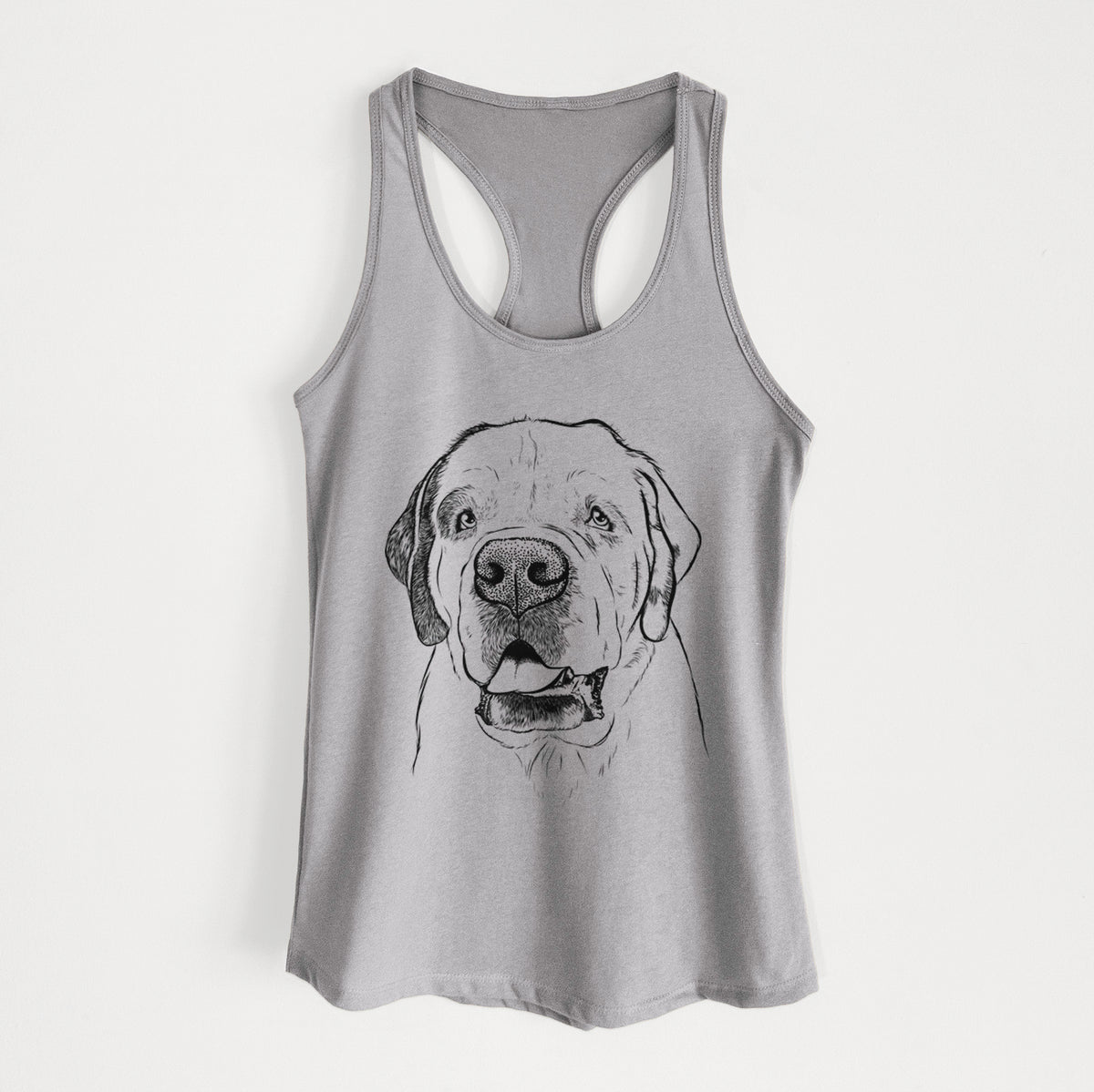 Wendy the Saint Bernard - Women&#39;s Racerback Tanktop