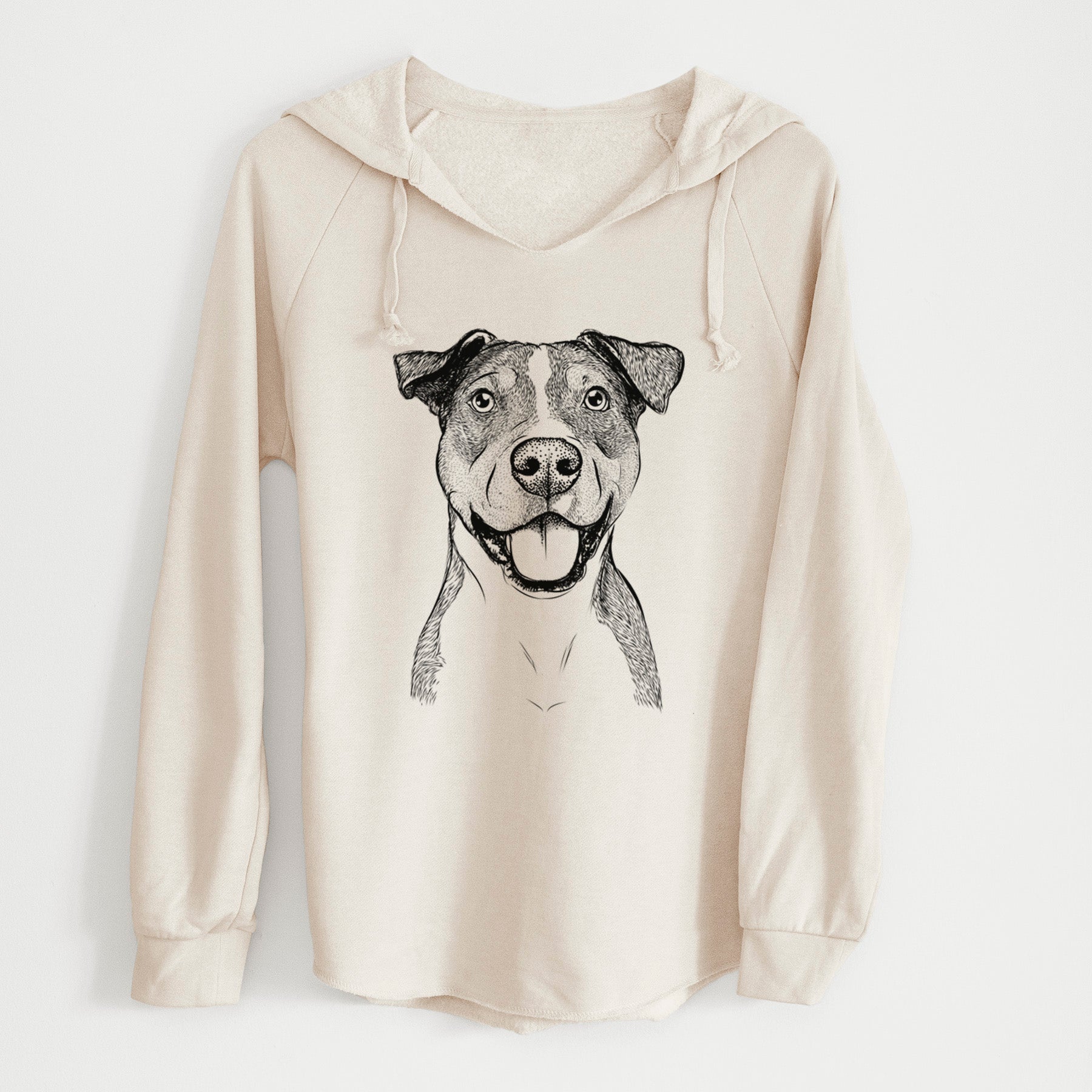 Bare Wendy the Mixed Breed - Cali Wave Hooded Sweatshirt