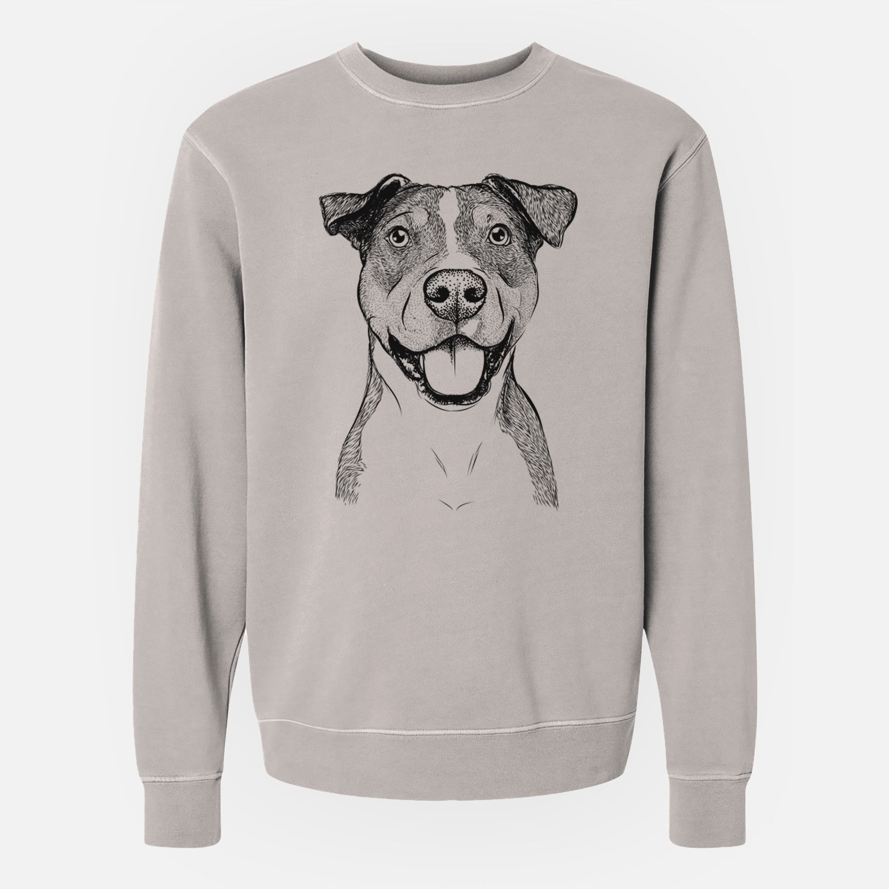 Bare Wendy the Mixed Breed - Unisex Pigment Dyed Crew Sweatshirt