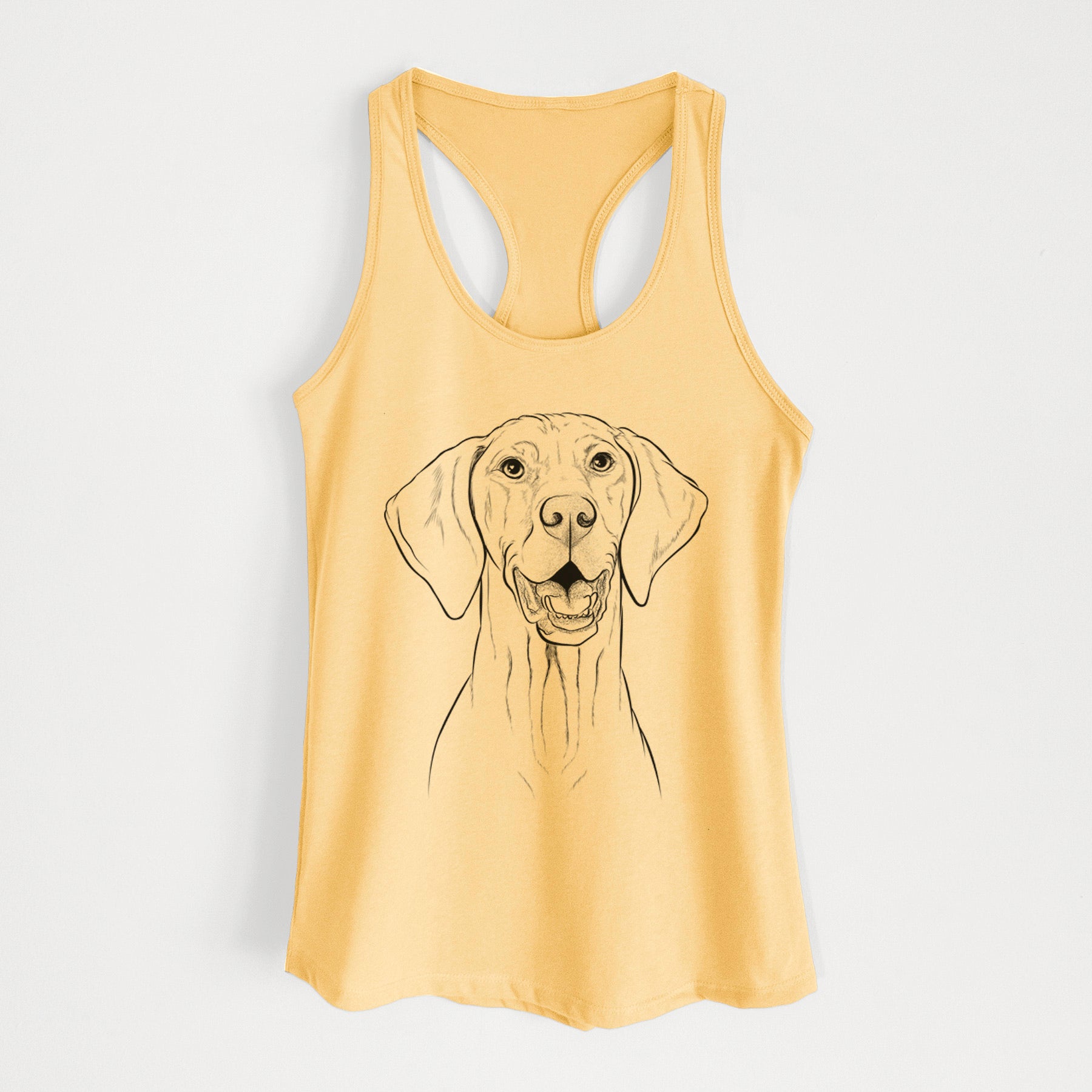 Wesley the Vizsla - Women's Racerback Tanktop