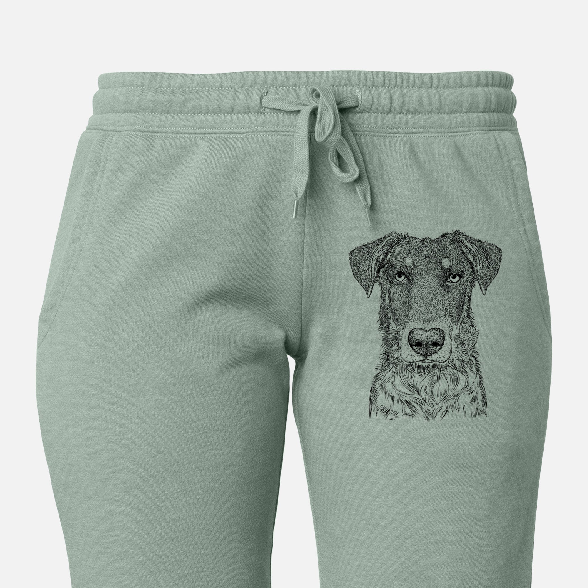 Wesson the Beauceron - Women's Cali Wave Joggers