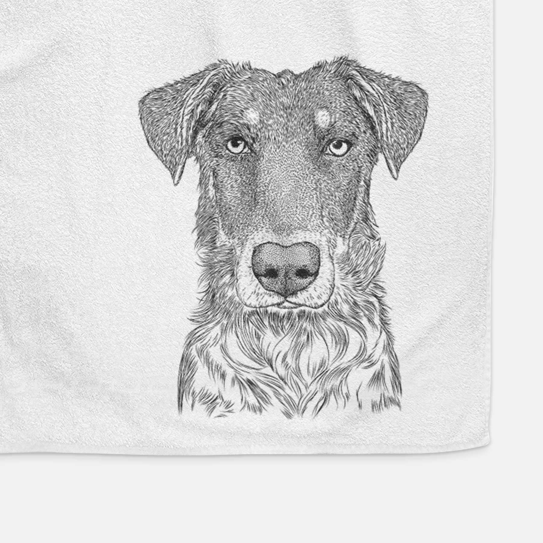 Wesson the Beauceron Decorative Hand Towel