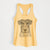 Wesson the Beauceron - Women's Racerback Tanktop