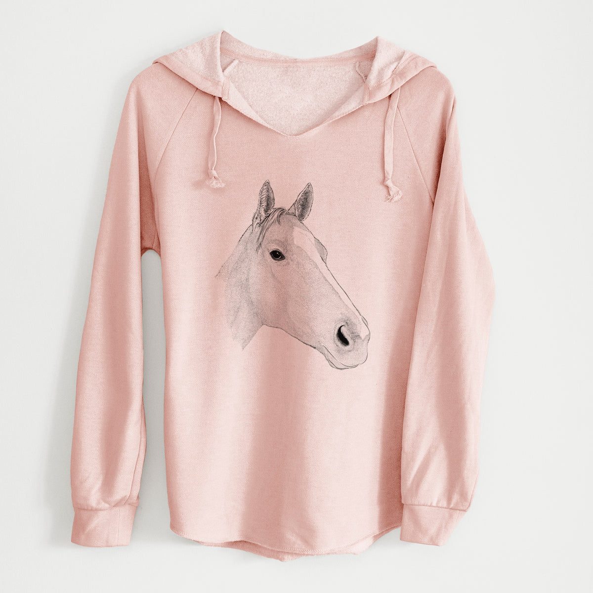 Bare Westley the Horse - Cali Wave Hooded Sweatshirt