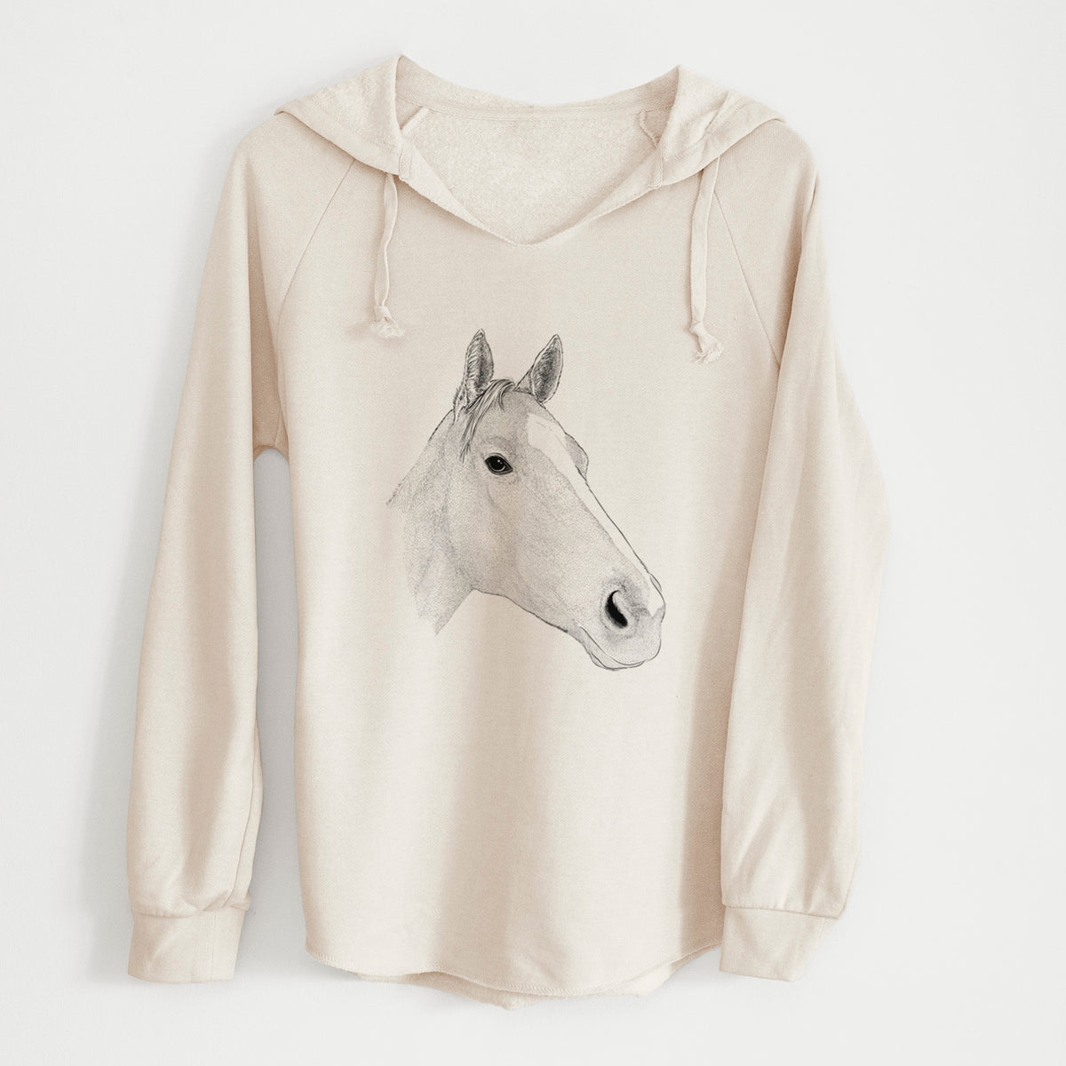 Bare Westley the Horse - Cali Wave Hooded Sweatshirt