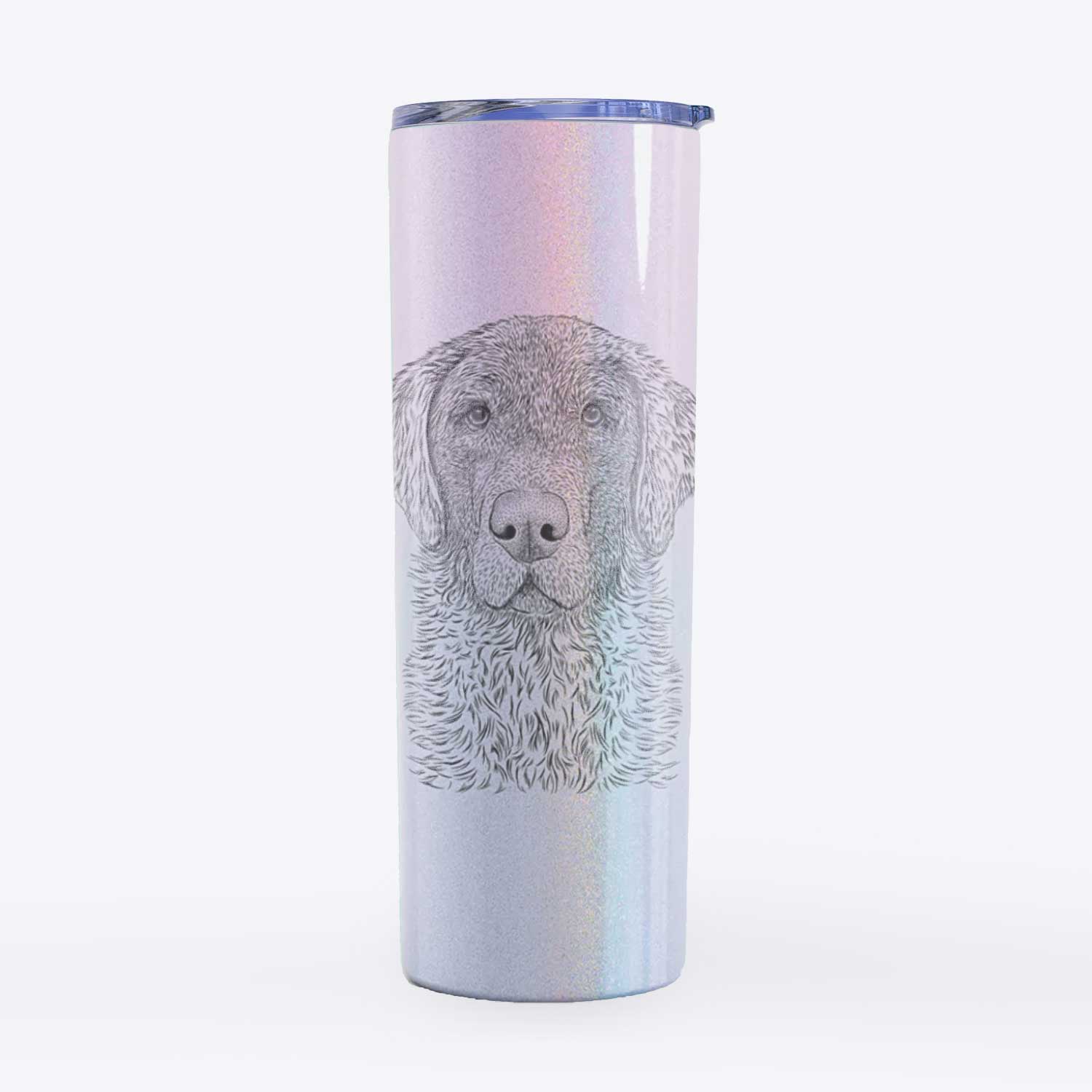 Whiskey the Chocolate Lab - 20oz Skinny Tumbler