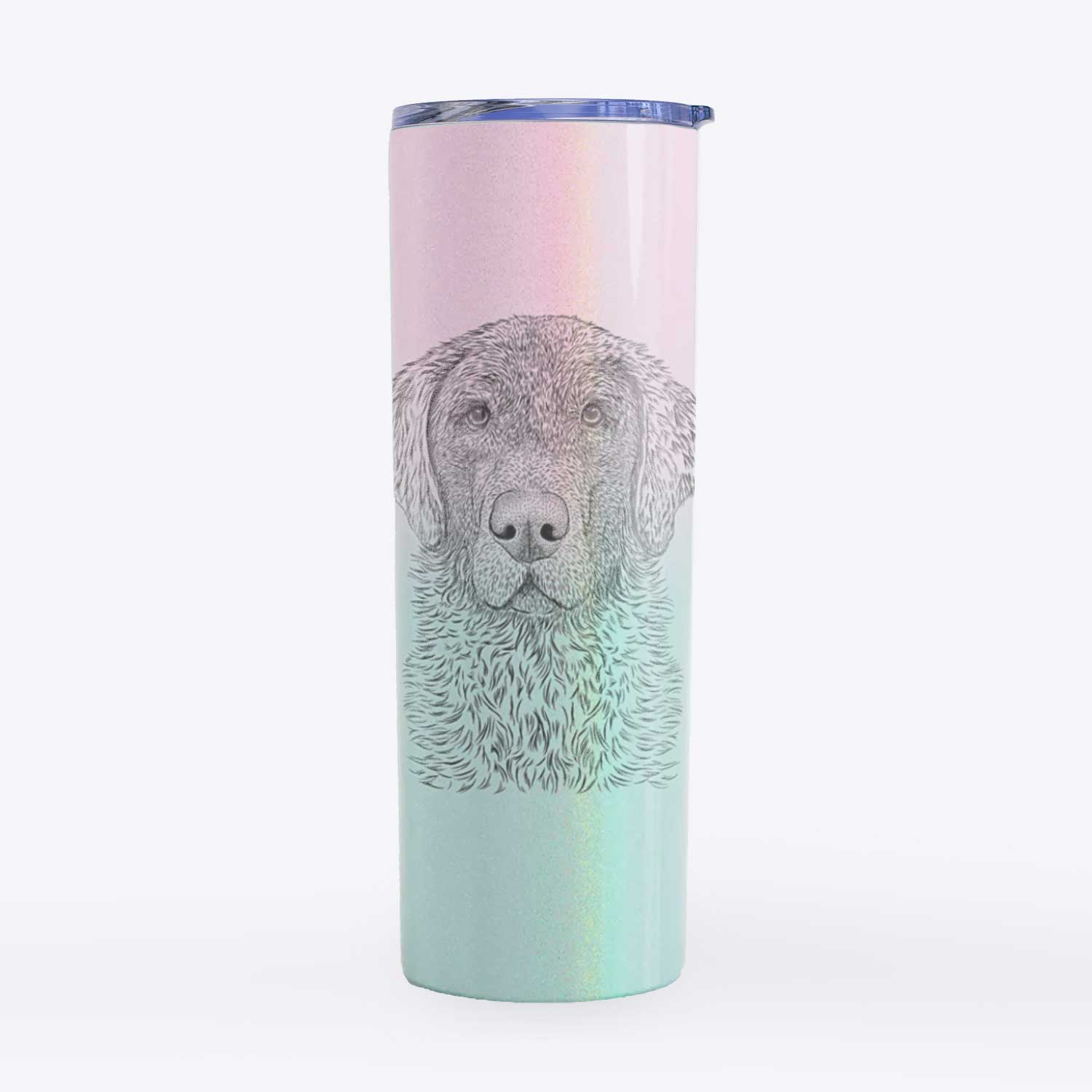 Whiskey the Chocolate Lab - 20oz Skinny Tumbler