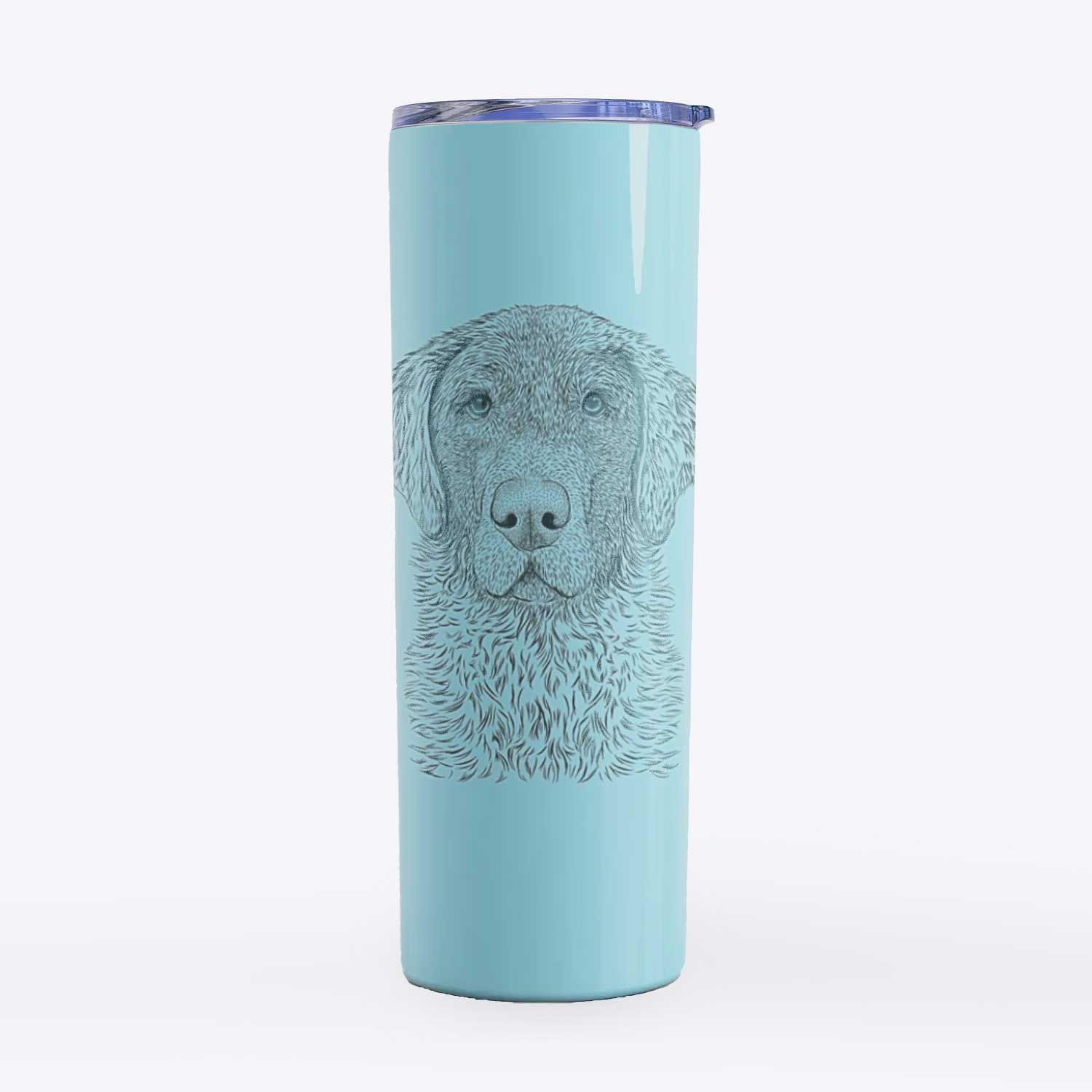 Whiskey the Chocolate Lab - 20oz Skinny Tumbler