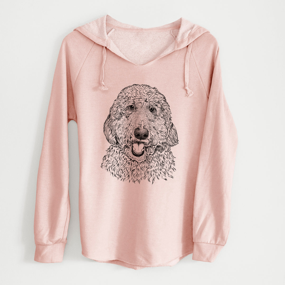 Bare Whisper the Goldendoodle - Cali Wave Hooded Sweatshirt