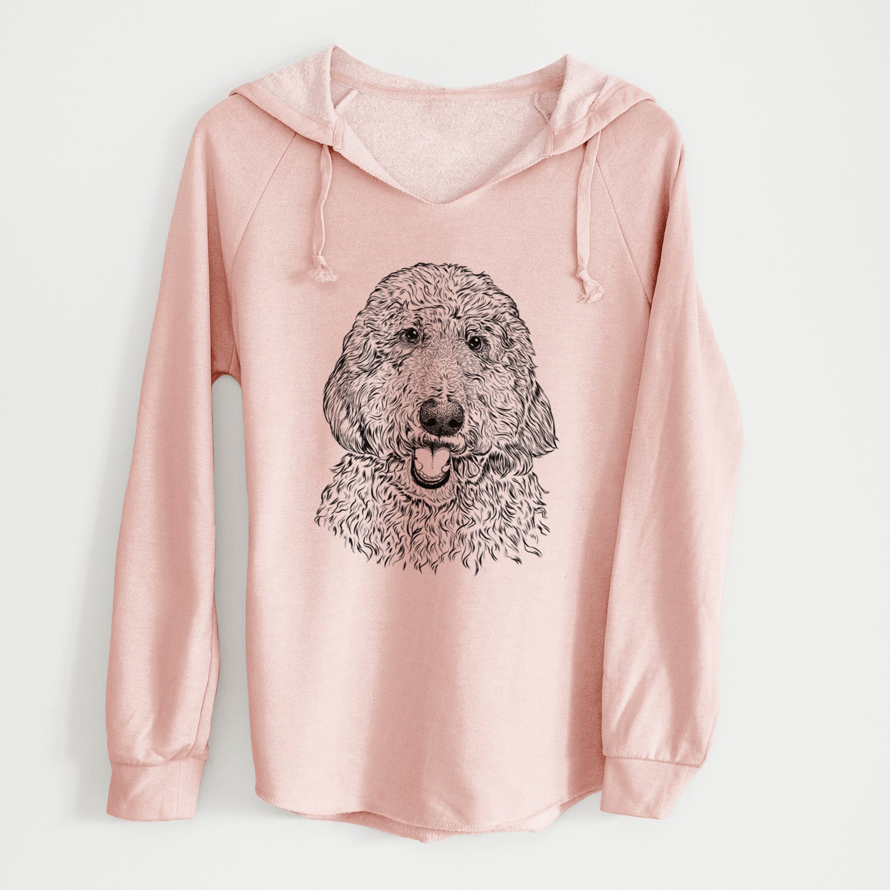 Bare Whisper the Goldendoodle - Cali Wave Hooded Sweatshirt