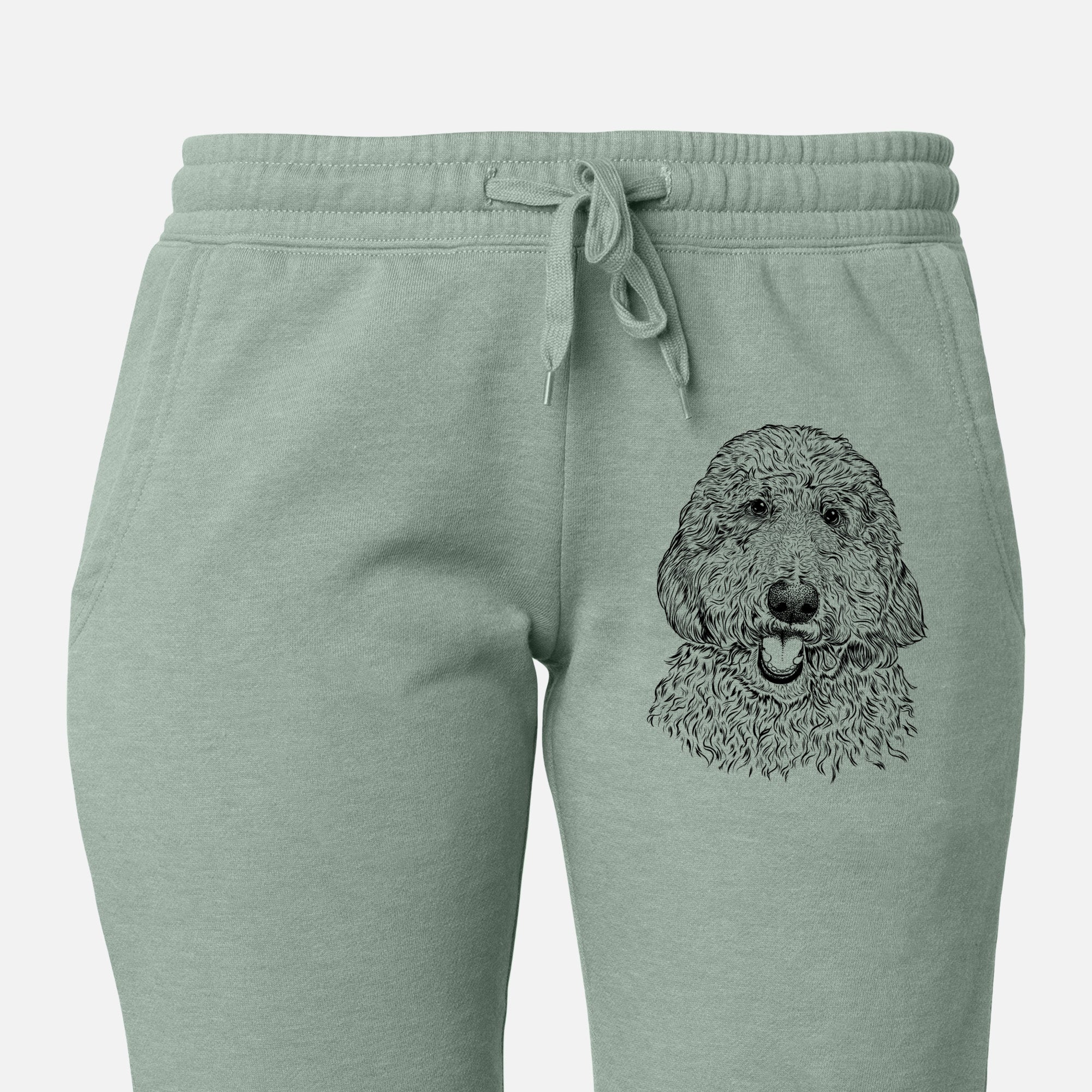 Whisper the Goldendoodle - Women's Cali Wave Joggers