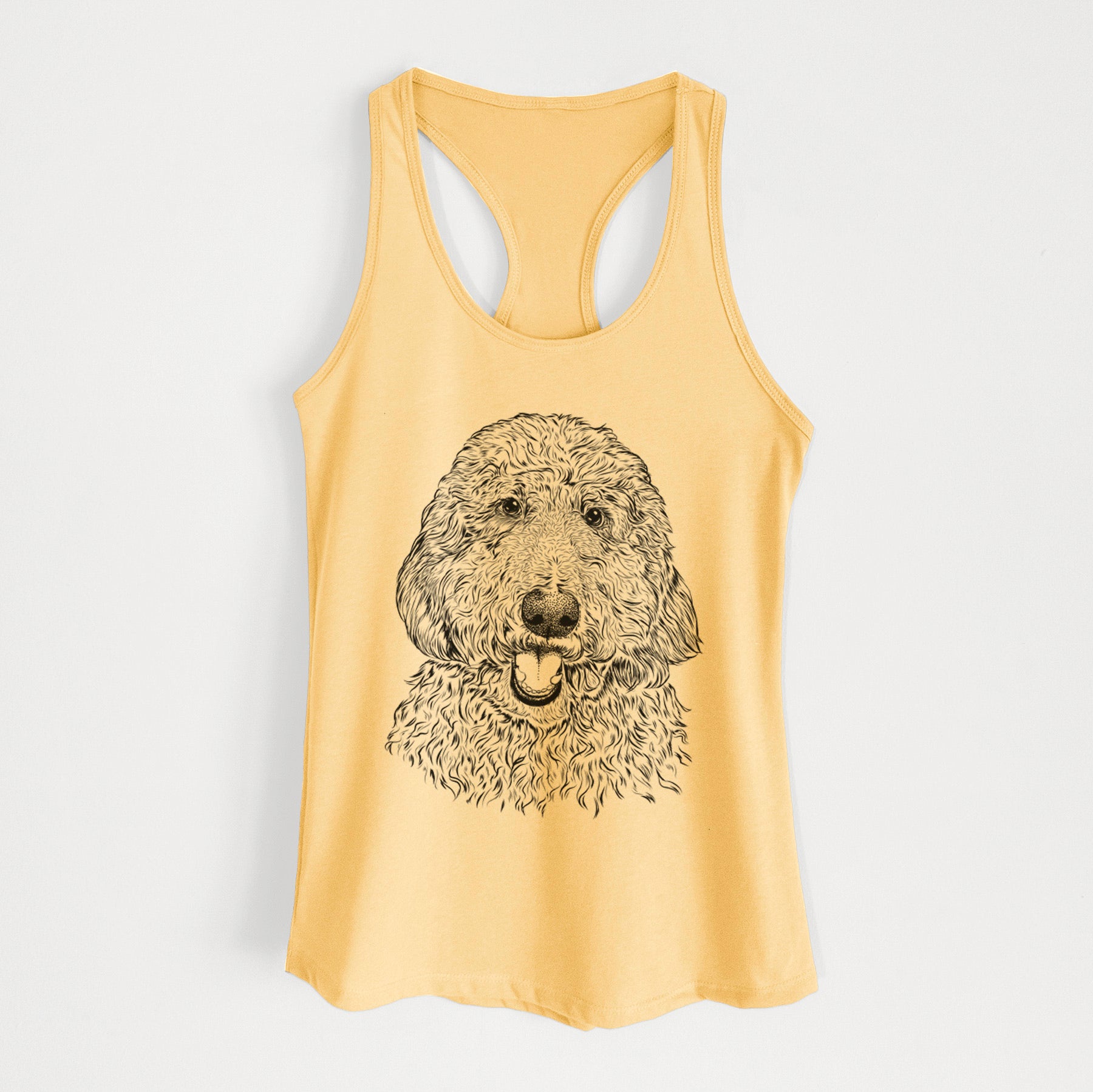 Whisper the Goldendoodle - Women's Racerback Tanktop