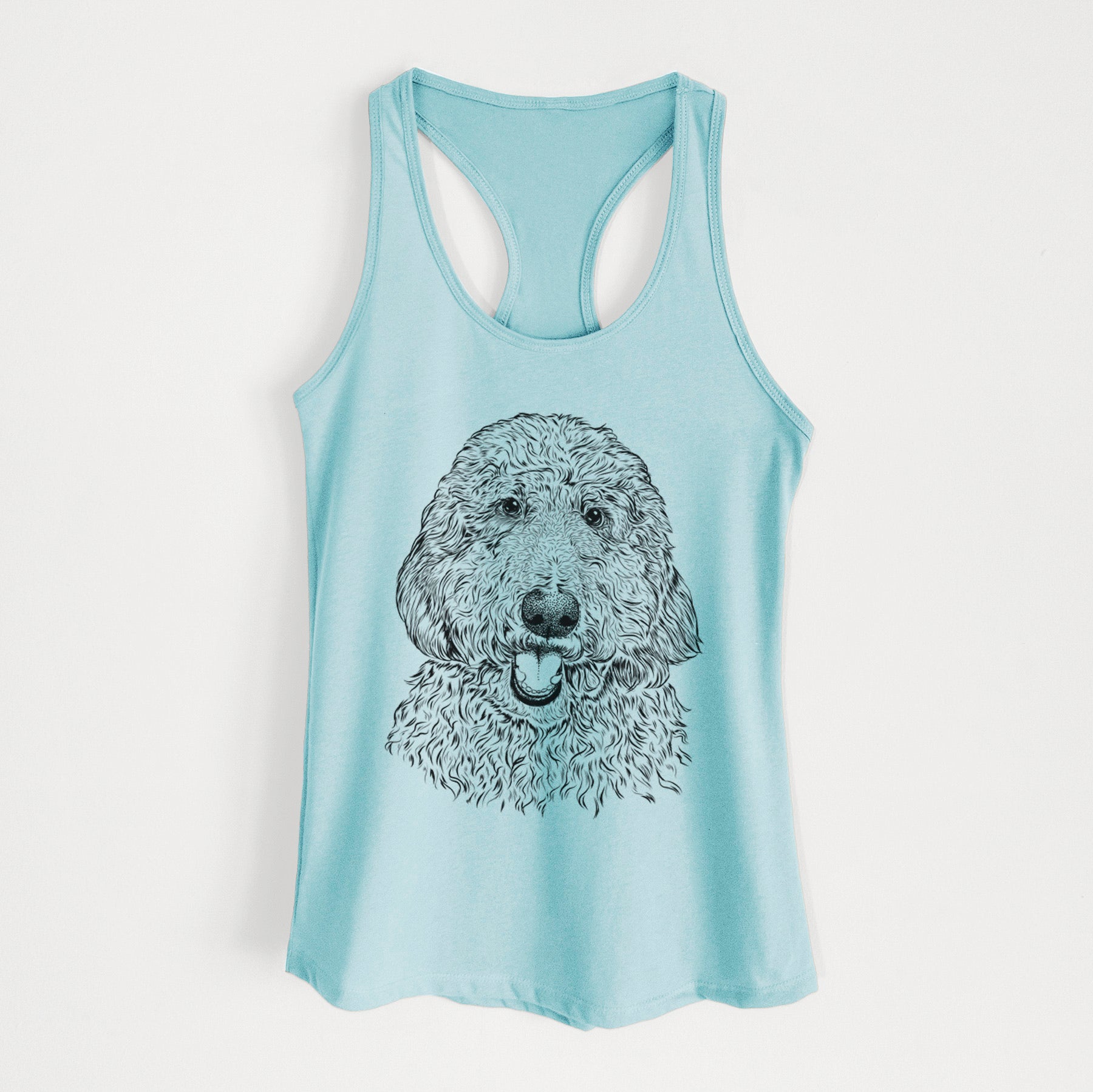 Whisper the Goldendoodle - Women's Racerback Tanktop