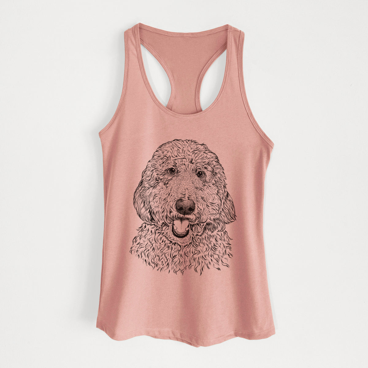 Whisper the Goldendoodle - Women's Racerback Tanktop