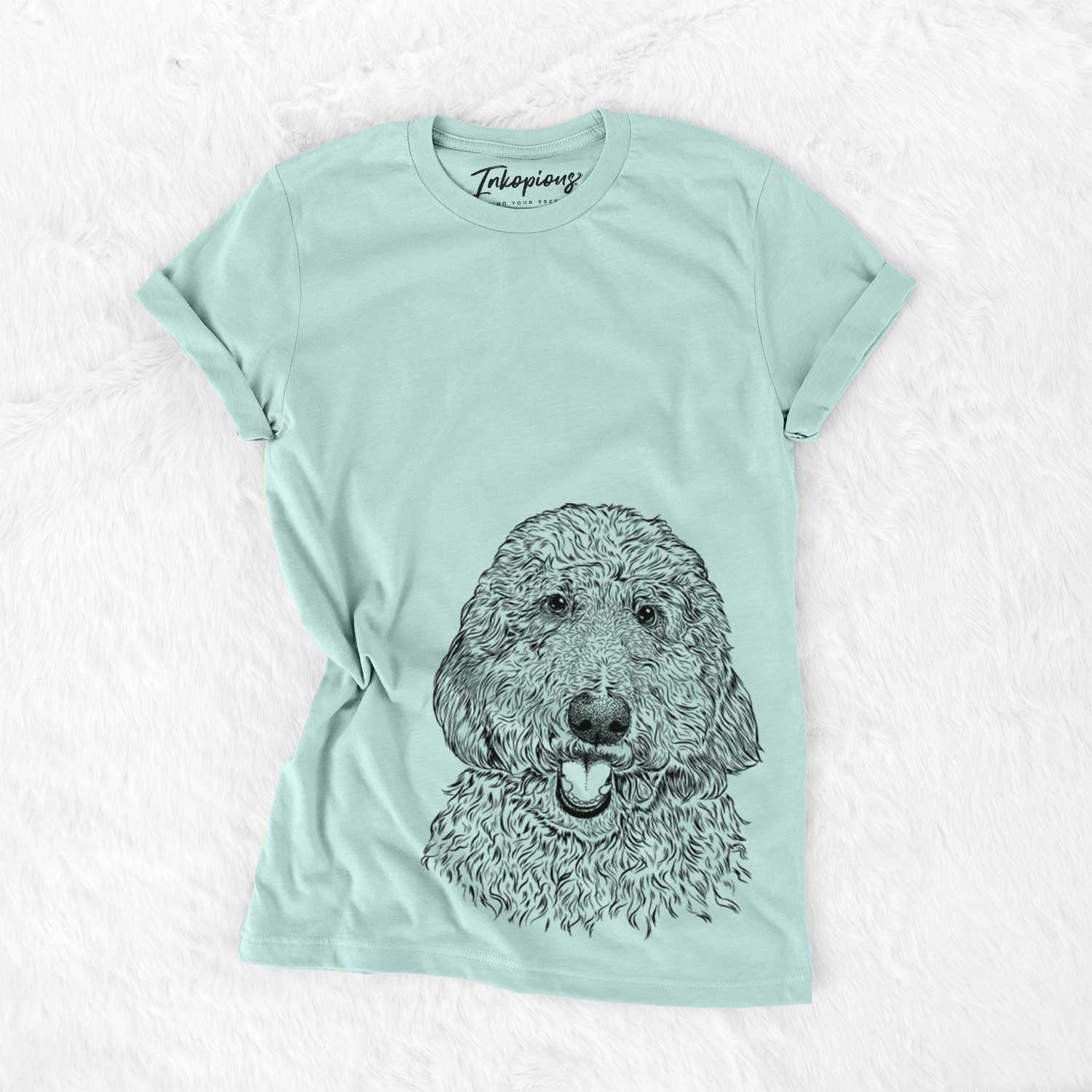 Bare Whisper the Goldendoodle - Unisex Crewneck