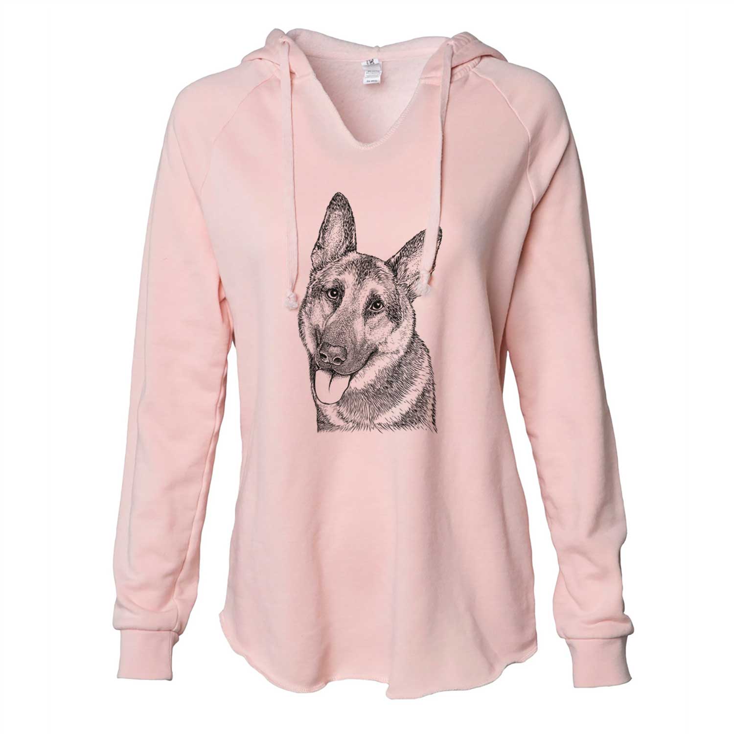 Whitaker the German Shepherd - Cali Wave Hooded Sweatshirt