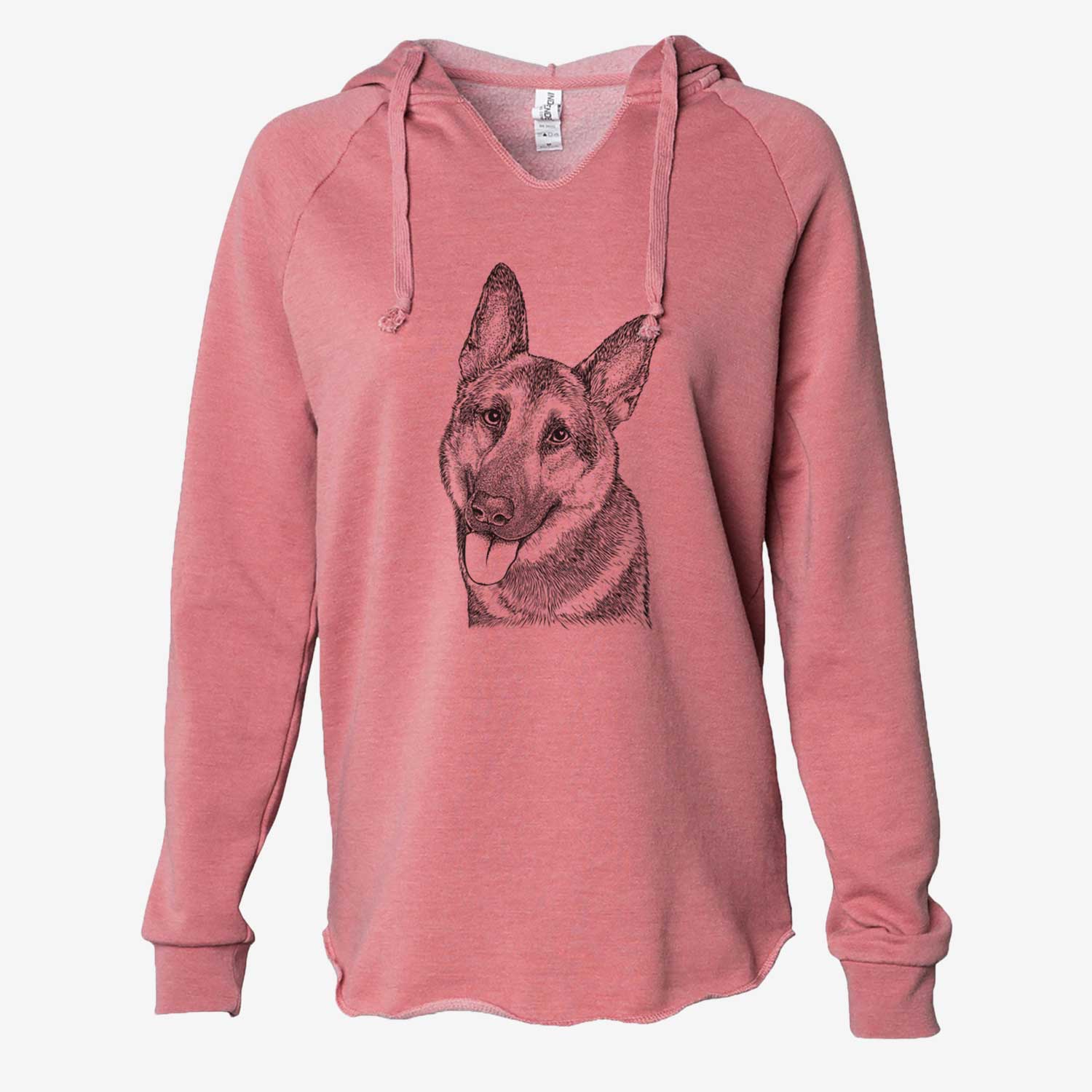 Whitaker the German Shepherd - Cali Wave Hooded Sweatshirt