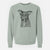 Bare Wilbur the Shepherd Mix - Unisex Pigment Dyed Crew Sweatshirt